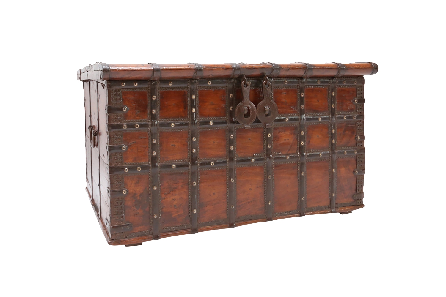 Antique Wooden Chest - 18th Century 