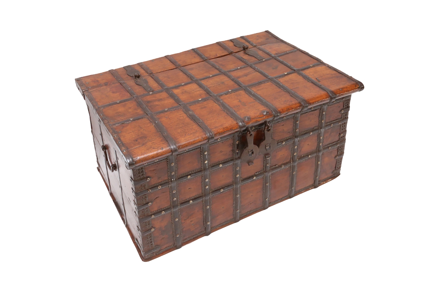 Antique Wooden Chest - 18th Century 