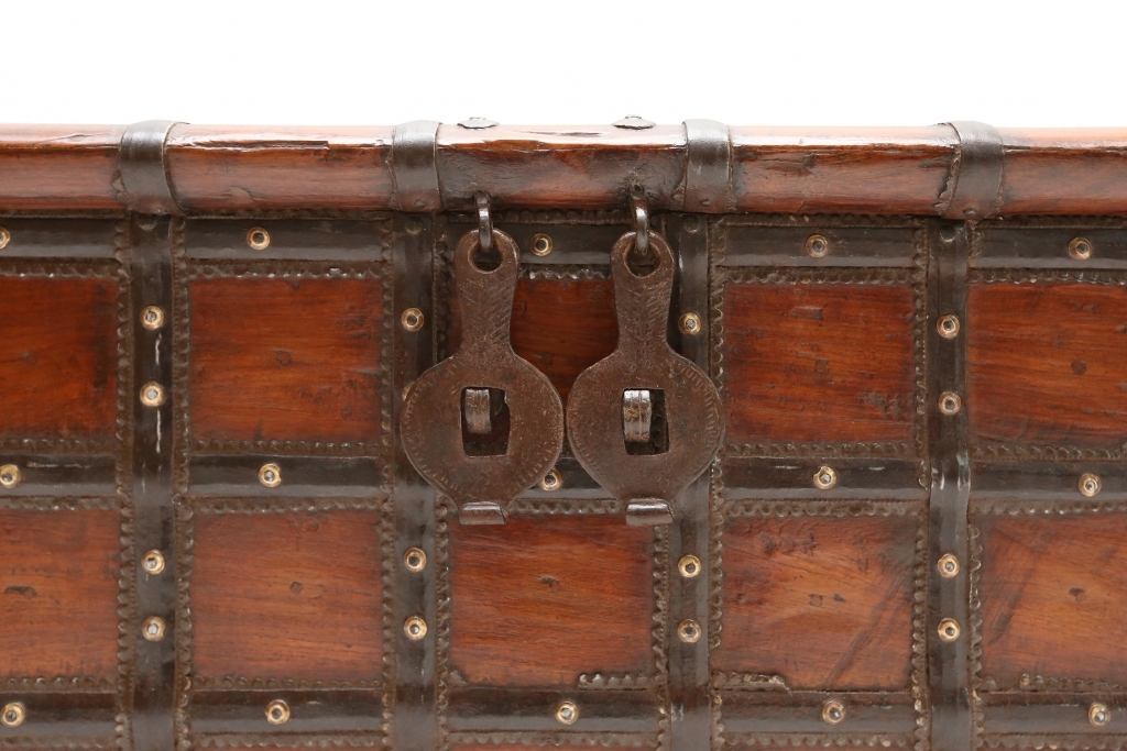 Antique Wooden Chest - 18th Century 