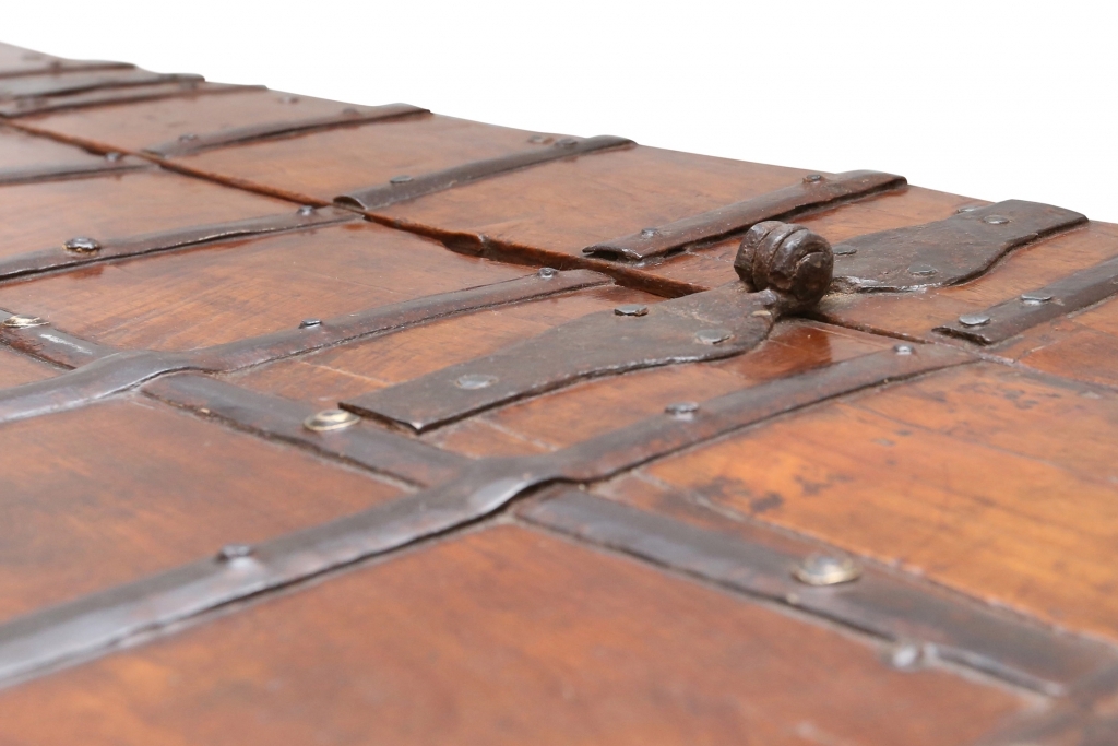 Antique Wooden Chest - 18th Century 