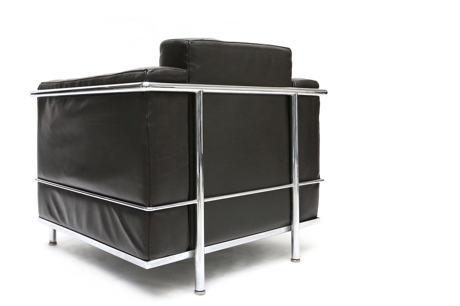 Black Cassina First Edition Armchair, Le Corbusier - 1950s
