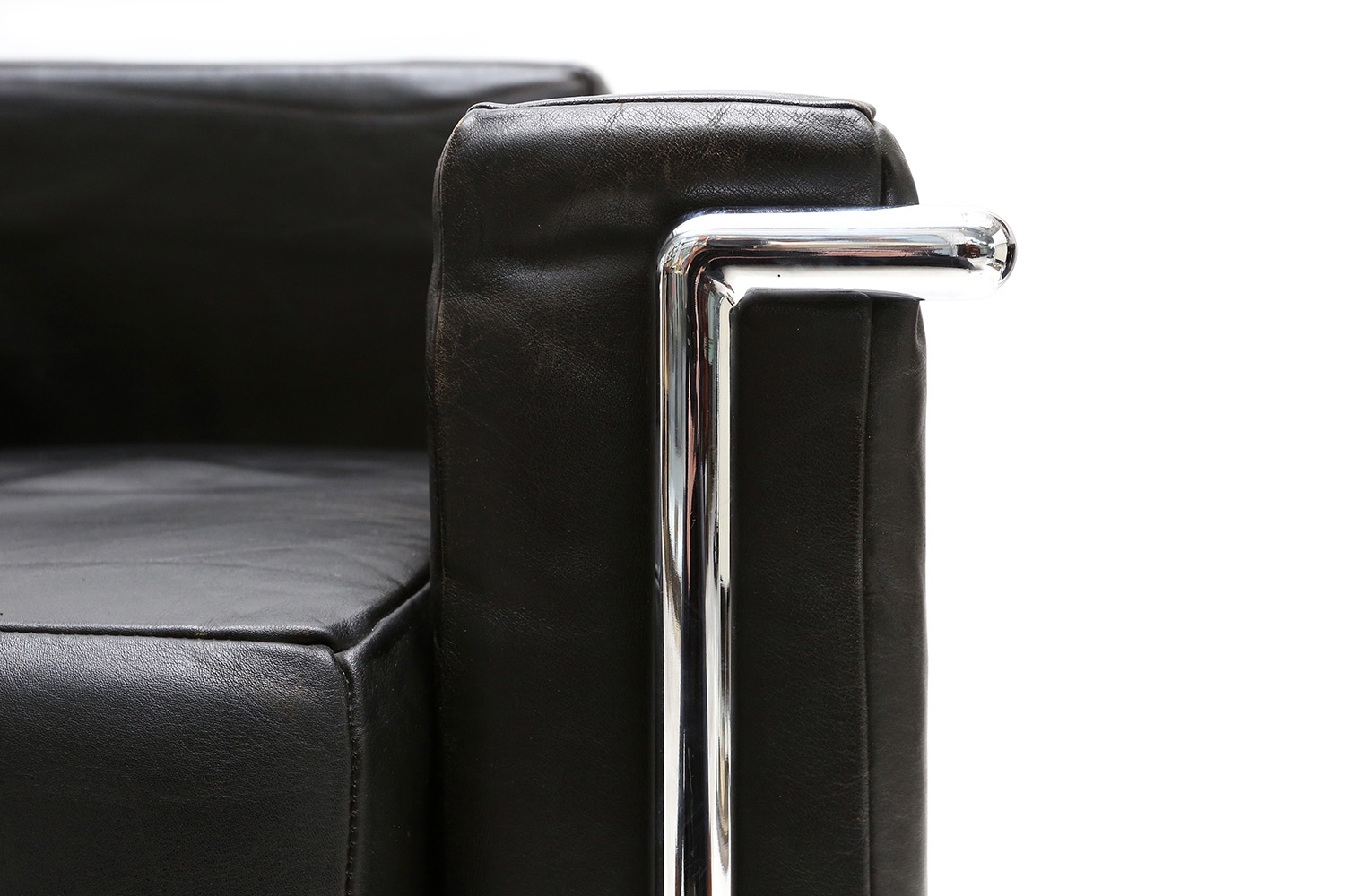 Black Cassina First Edition Armchair, Le Corbusier - 1950s