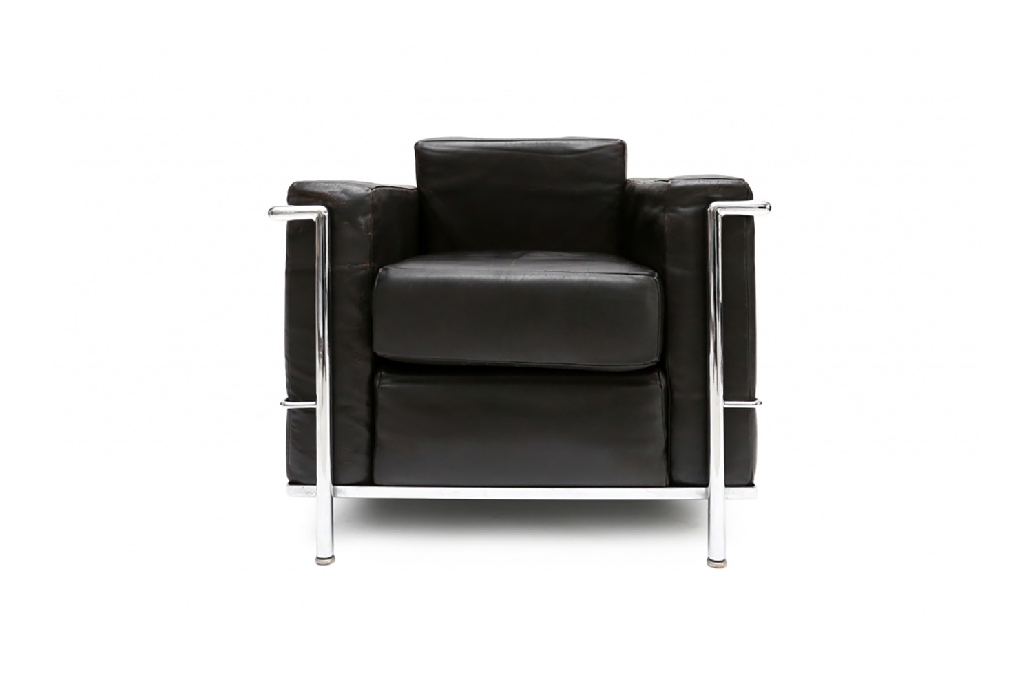 Black Cassina First Edition Armchair, Le Corbusier - 1950s