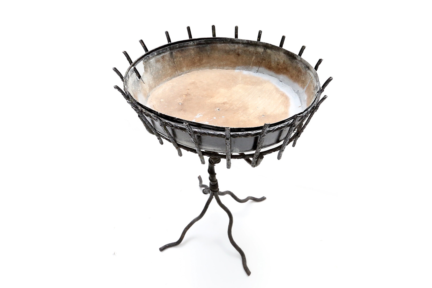 Black Metal Jardinière, Jean Michel Frank - 1930s