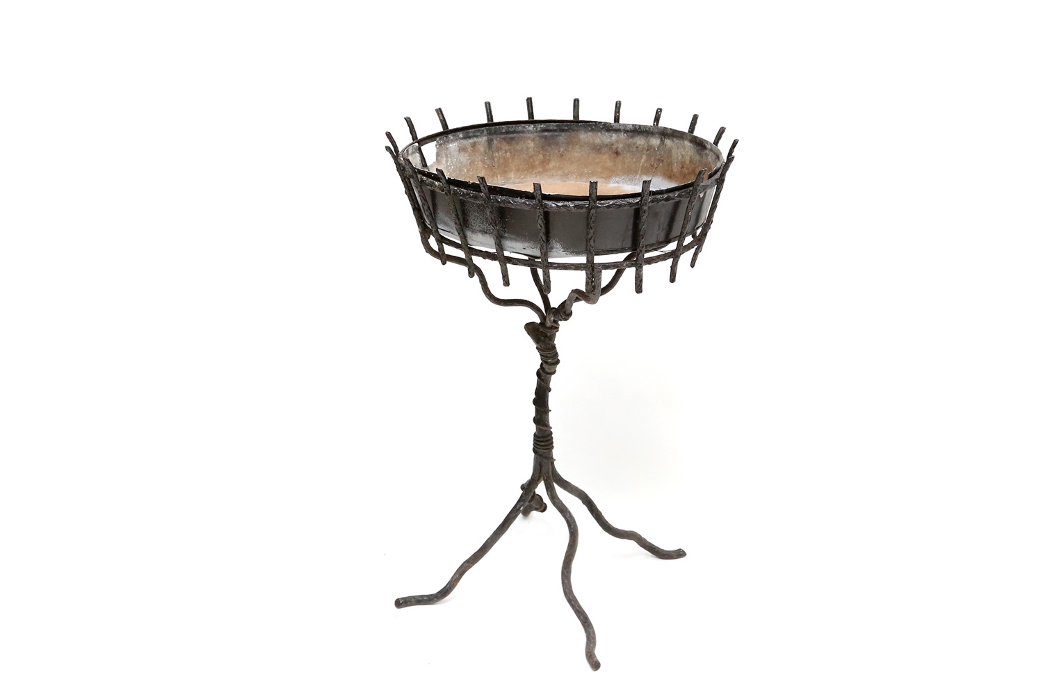 Black Metal Jardinière, Jean Michel Frank - 1930s