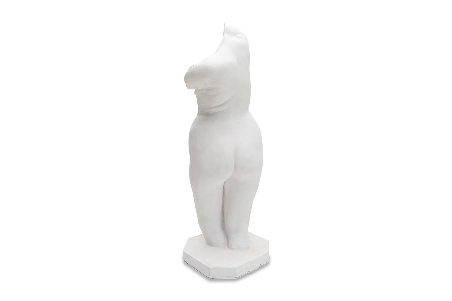 Plaster Woman Sculpture  - 1940s