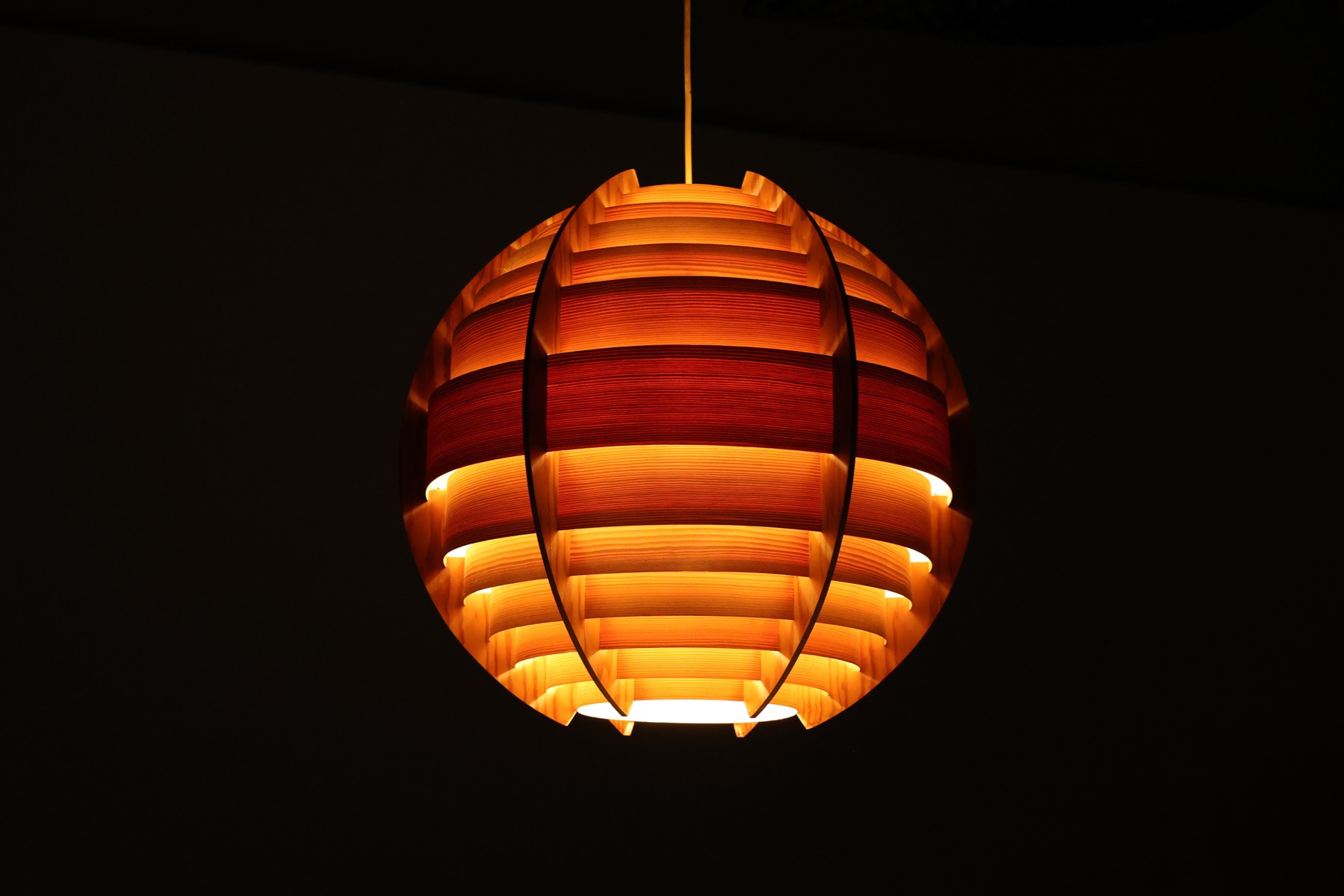 Pendant Lamp by Hans-Agne Jakobsson for Ellysett - 1960's