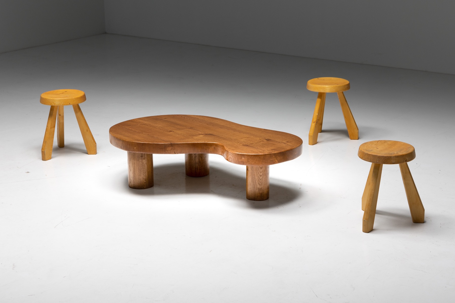 Organic Modernist Coffee Table - 1950s