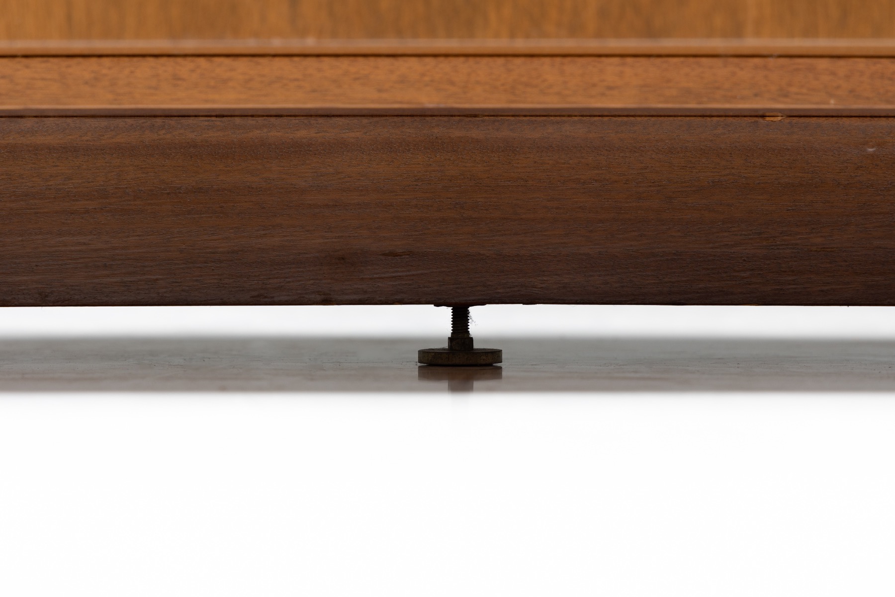 Walnut and Brass Sideboard by Pierre Balmain - 1980s