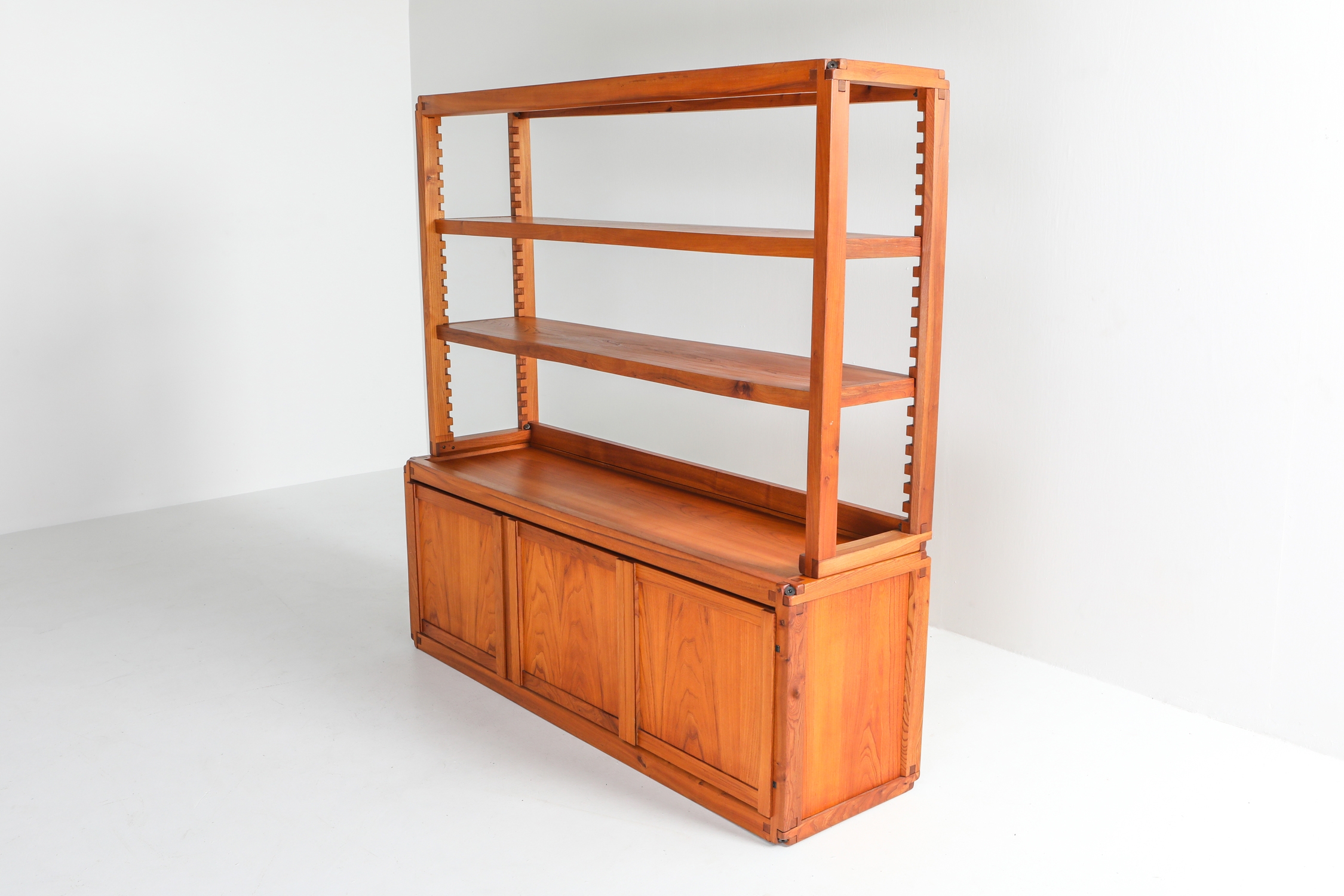 Pierre Chapo Library in Solid Elm - 1970's