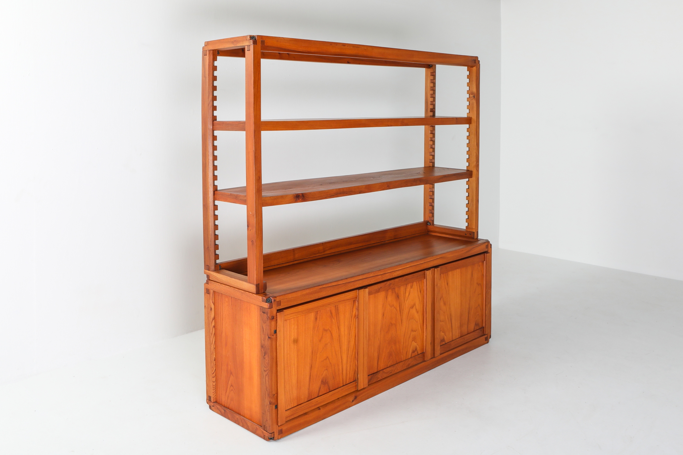 Pierre Chapo Library in Solid Elm - 1970's