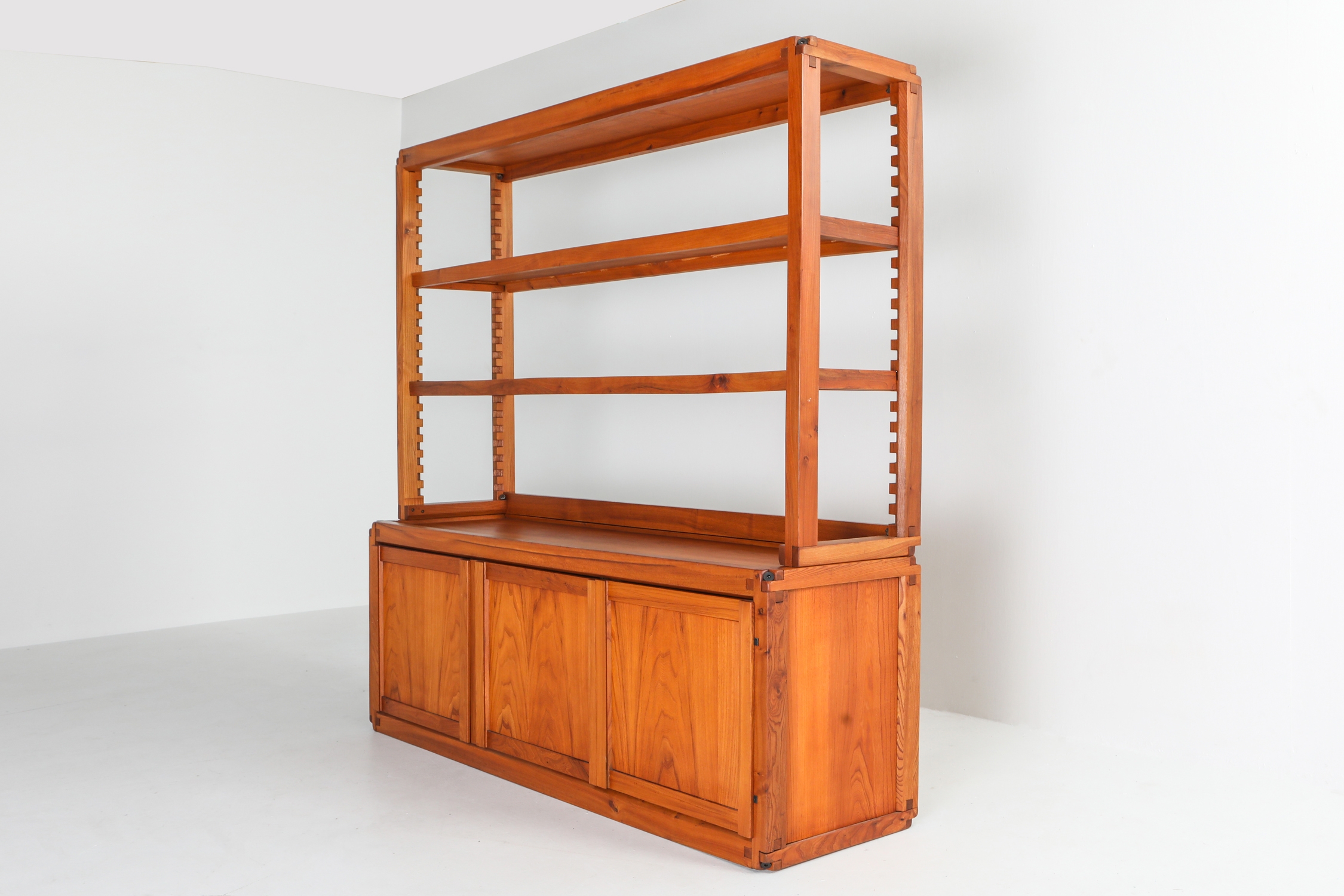 Pierre Chapo Library in Solid Elm - 1970's
