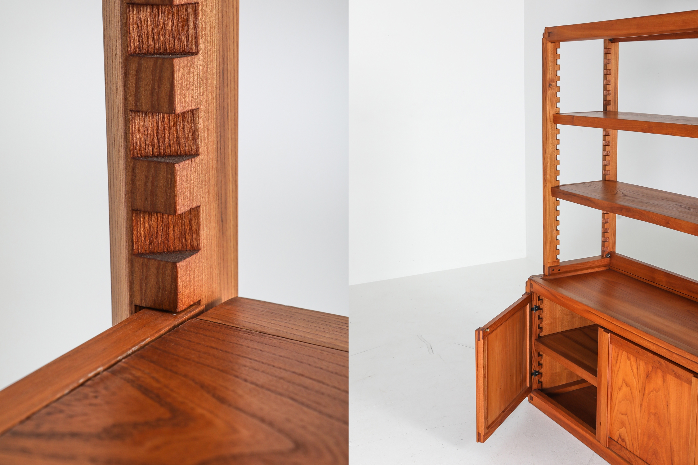 Pierre Chapo Library in Solid Elm - 1970's
