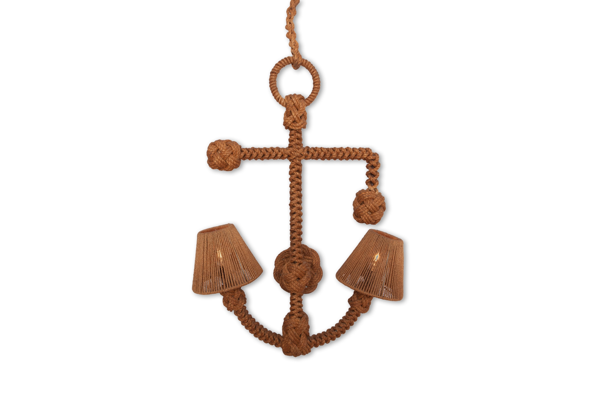 Audoux Minet 'Anchor' Rope Sconce - 1960s