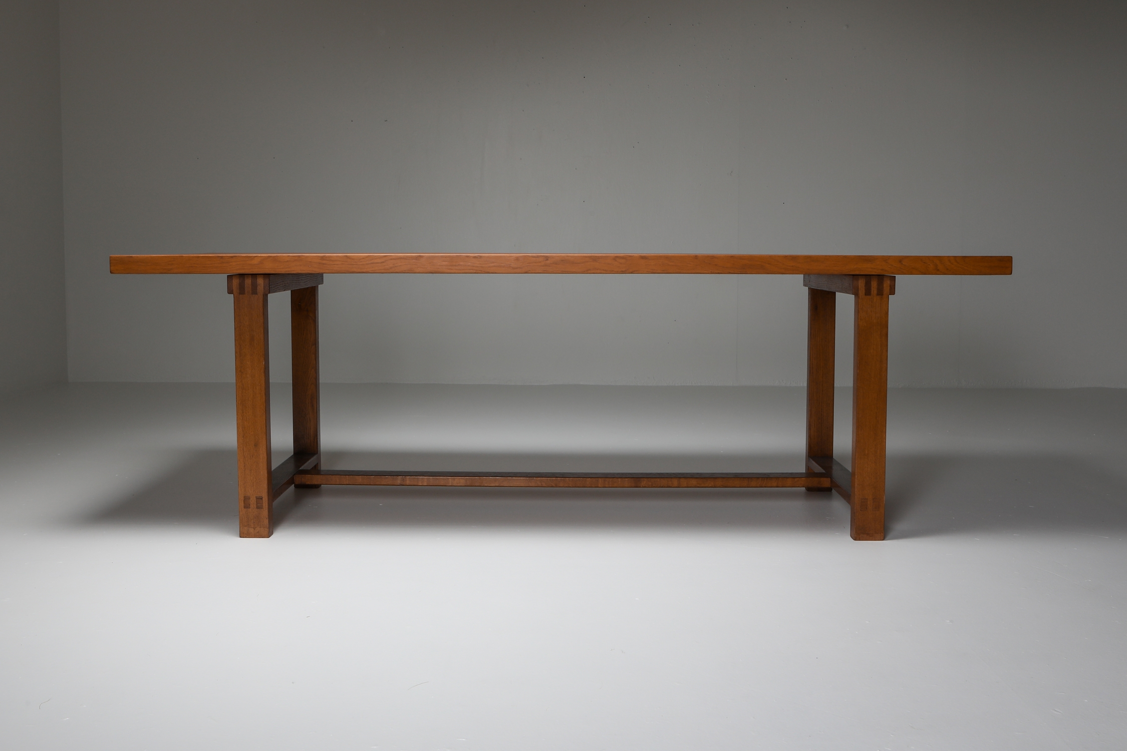 Pierre Chapo T01D Dining Table in Solid Elm - 1960s