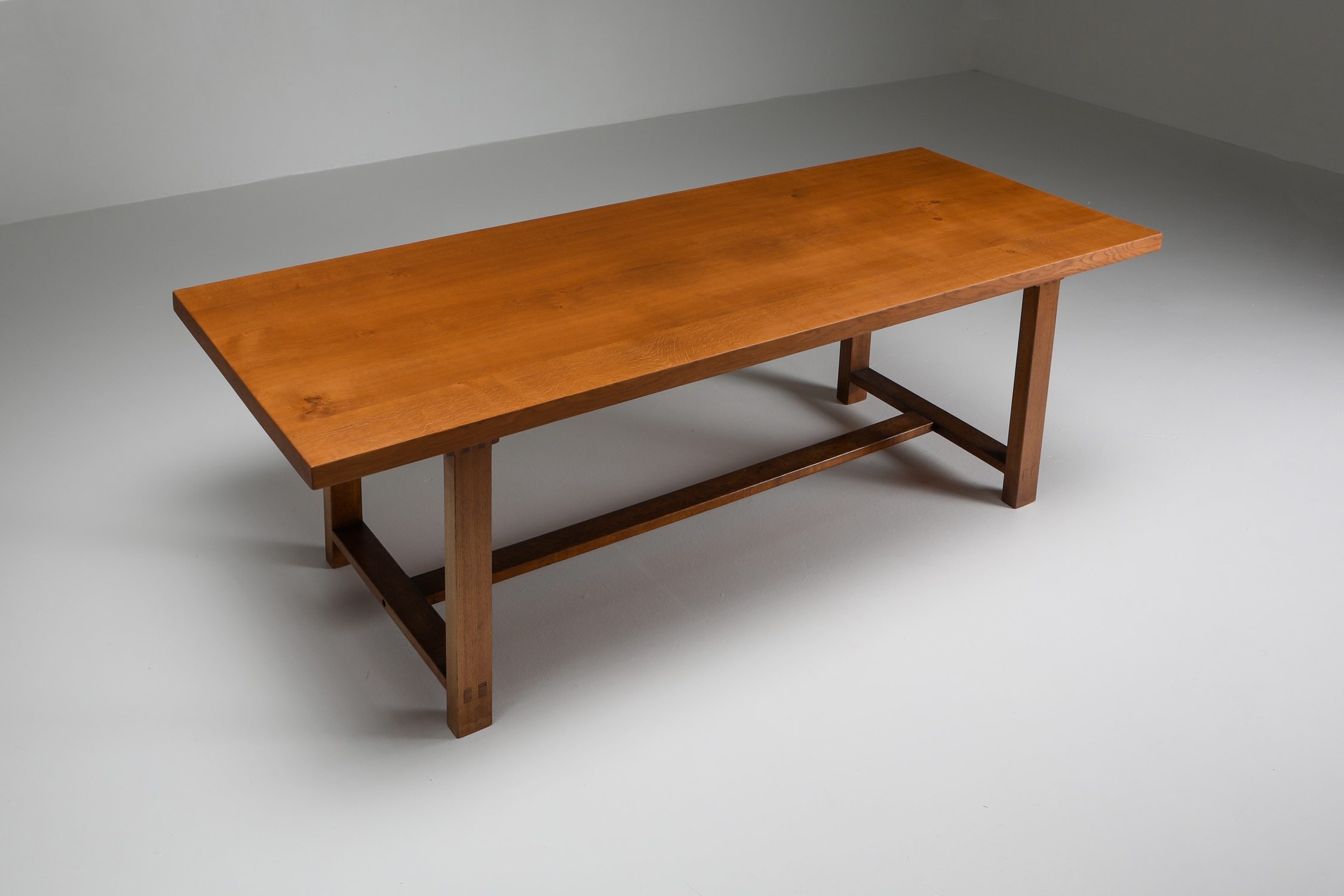 Pierre Chapo T01D Dining Table in Solid Elm - 1960s