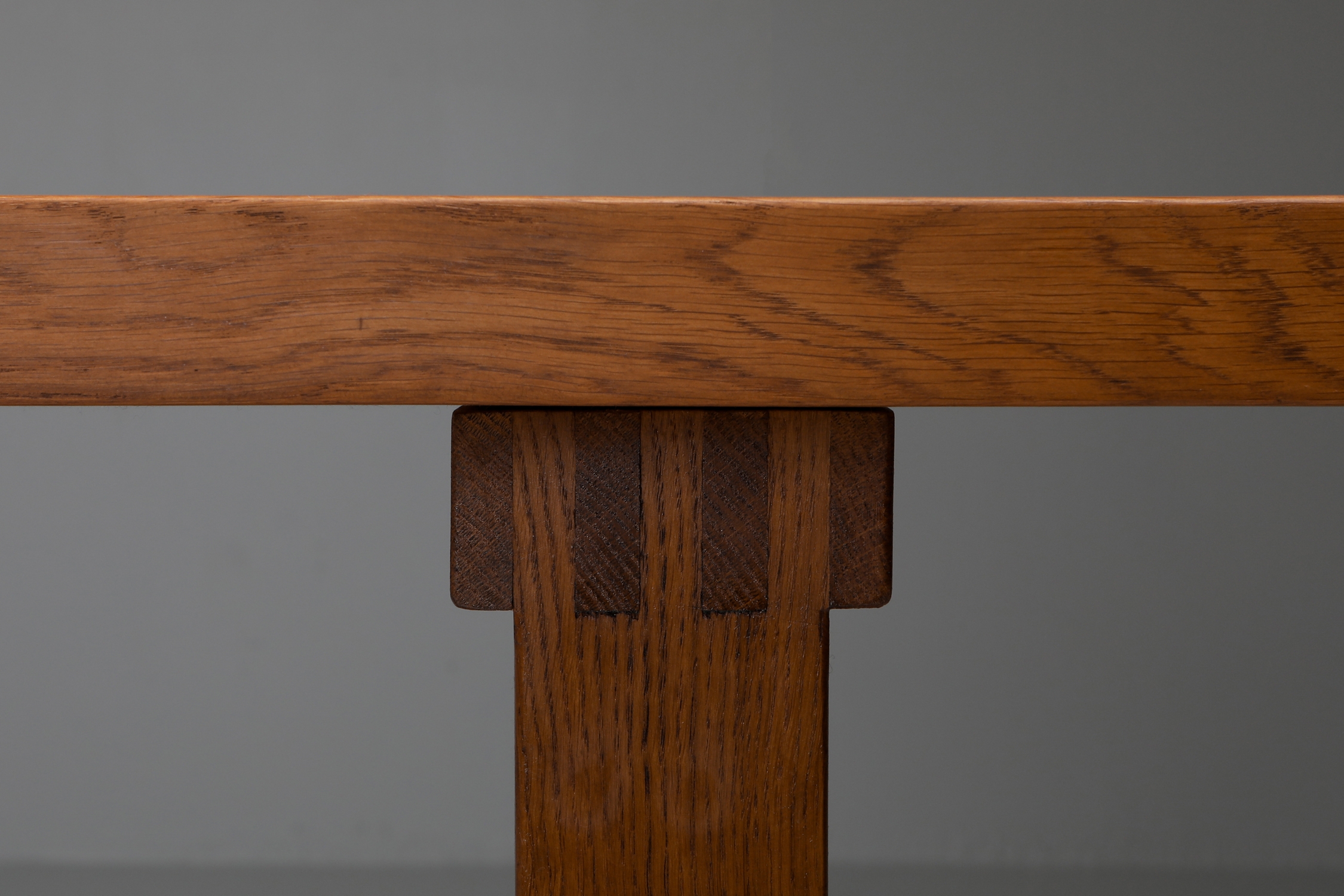 Pierre Chapo dining set with T01D table and S24 chairs in solid elm - 1960s