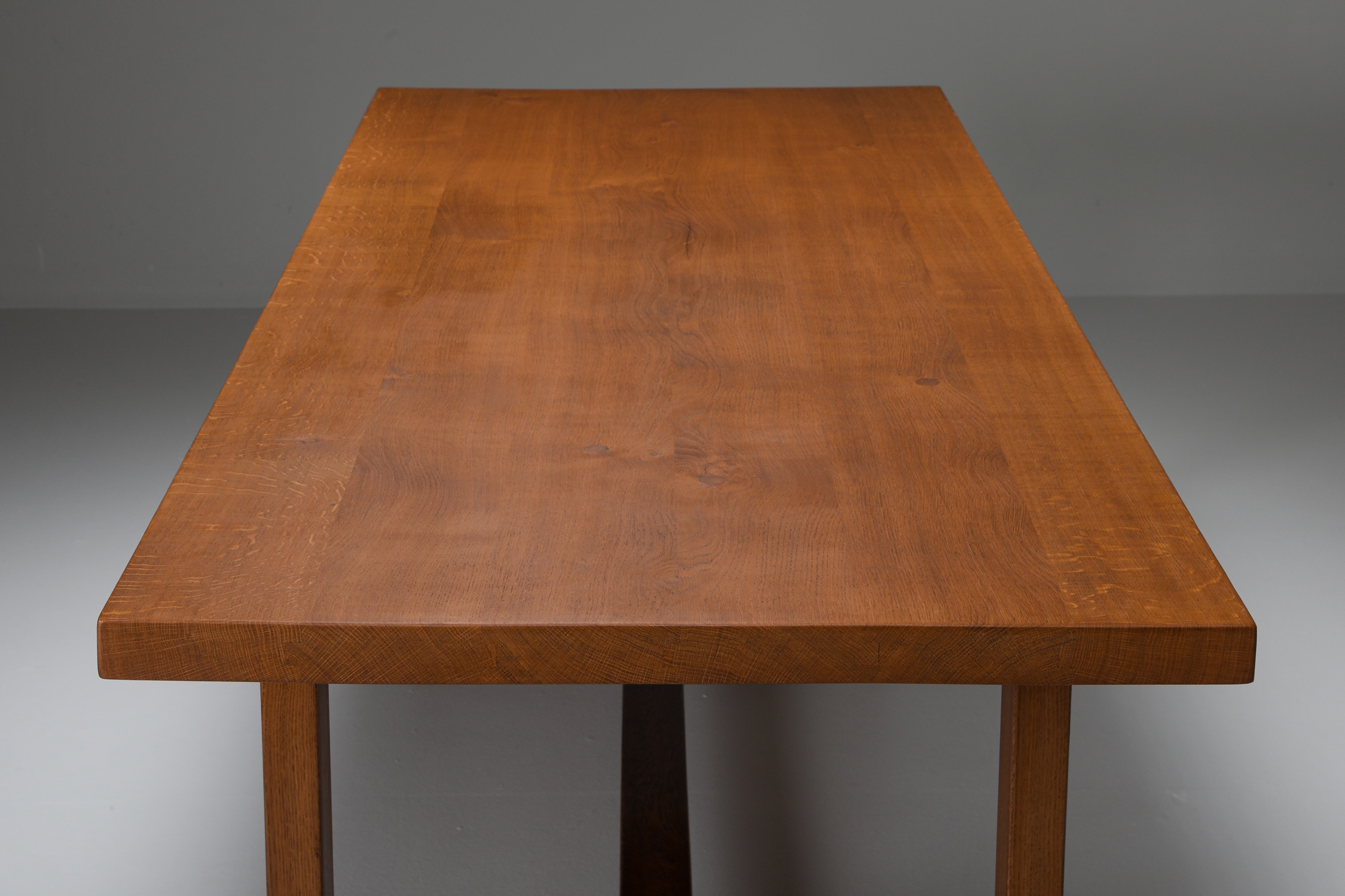 Pierre Chapo T01D Dining Table in Solid Elm - 1960s
