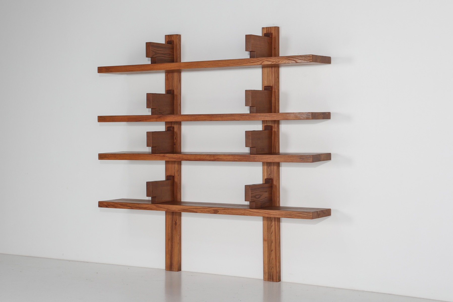  Pierre Chapo Elm Wall Unit 'B17' - 1967