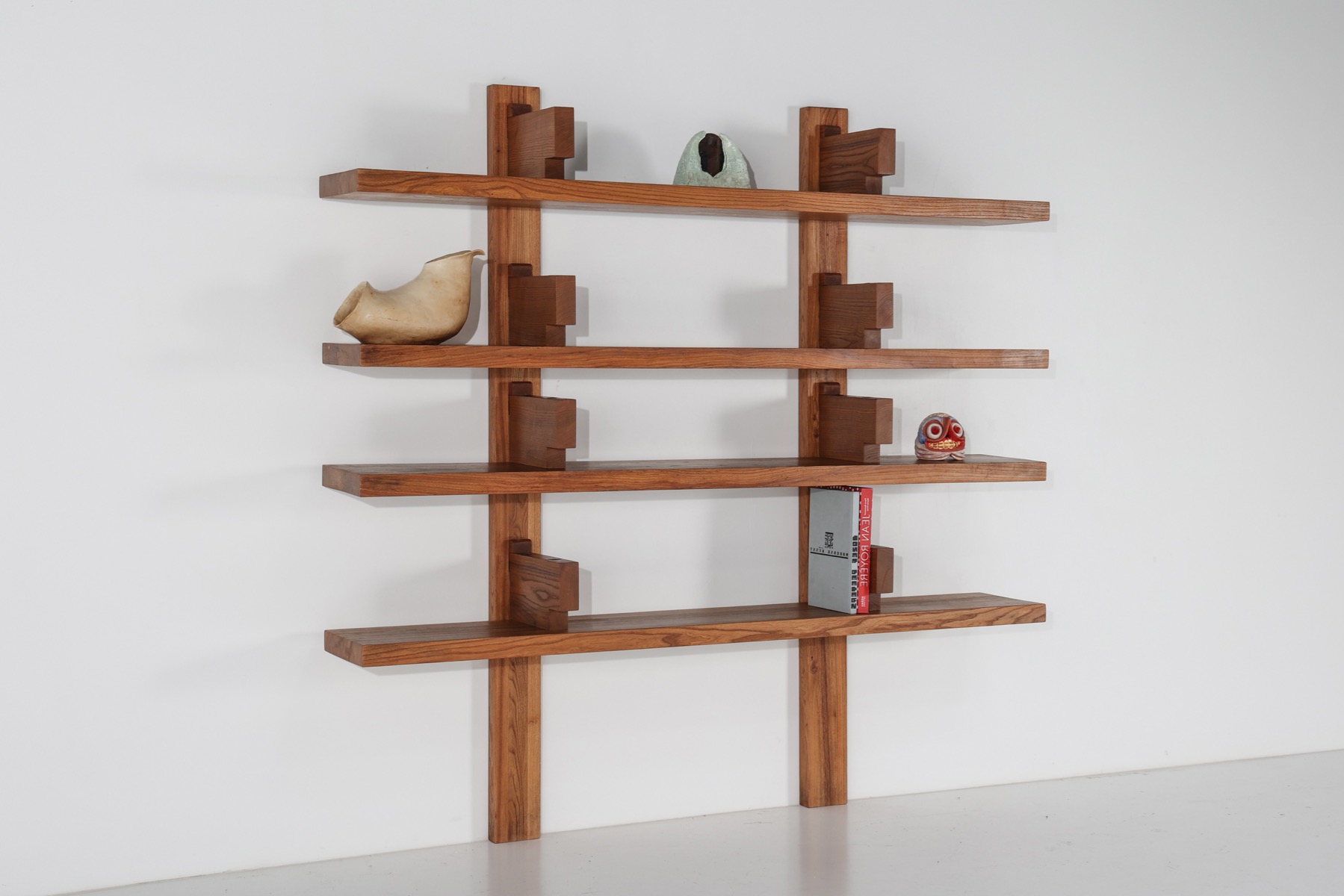  Pierre Chapo Elm Wall Unit 'B17' - 1967