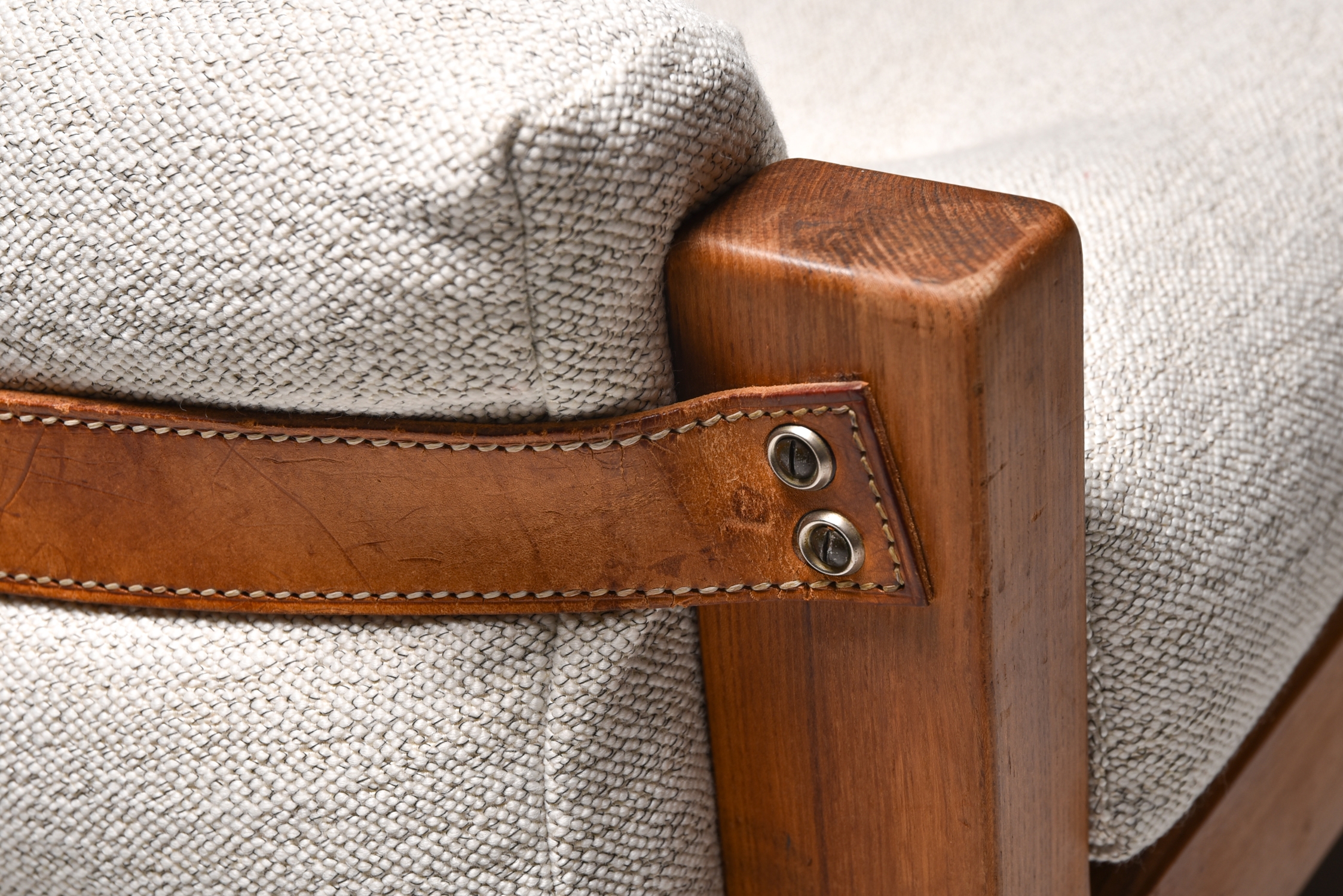 Pierre Chapo S15 easy chairs bouclé - 1964