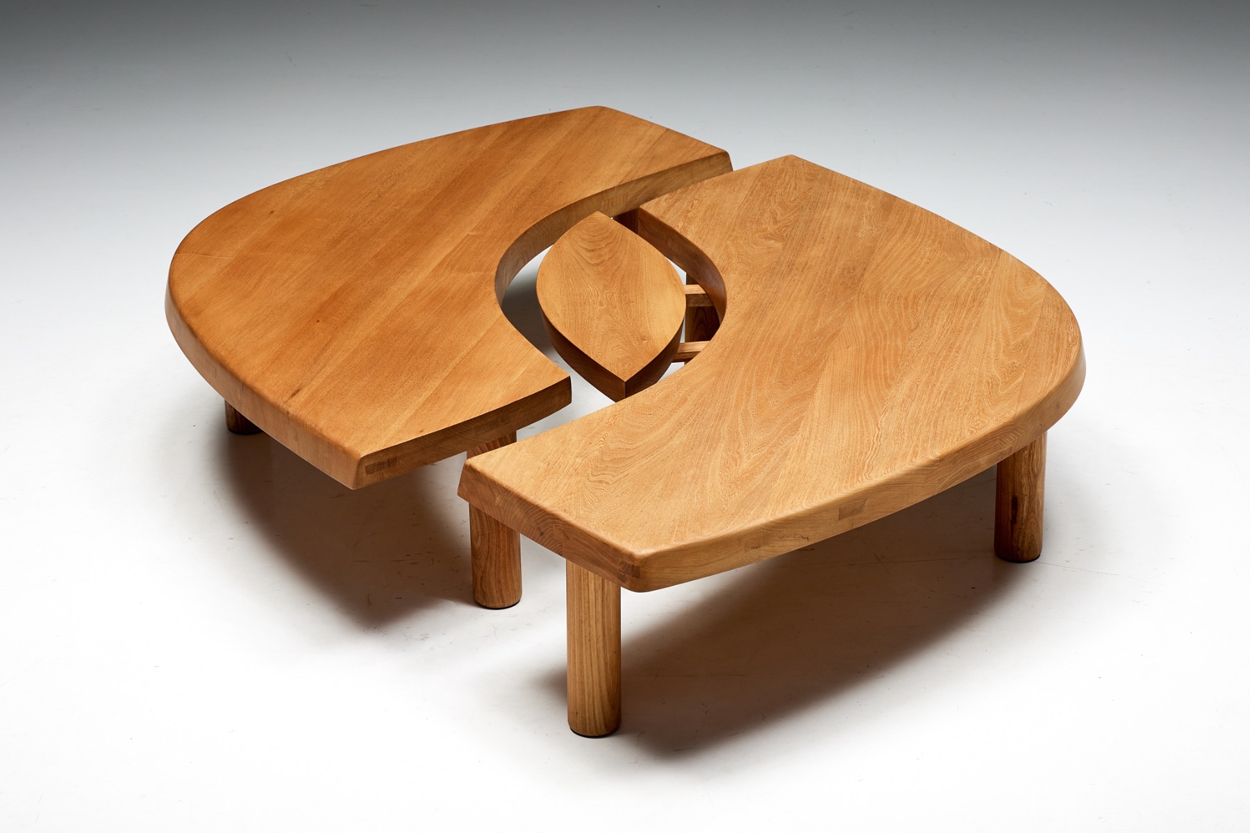 Pierre Chapo 'T22' L'oeil Coffee Table - 1970s
