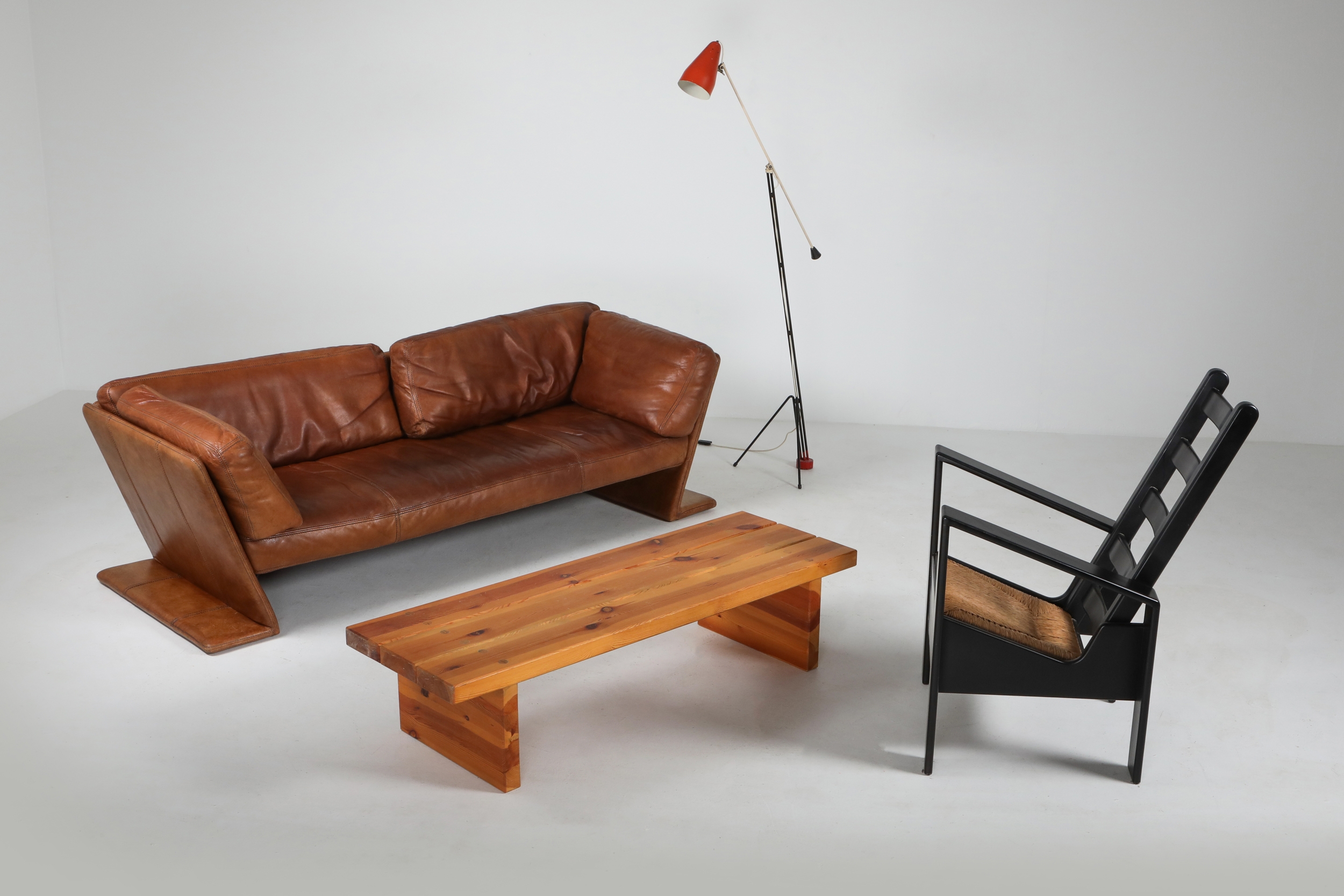 Vivai del Sud Bamboo Sliding Table - 1970's
