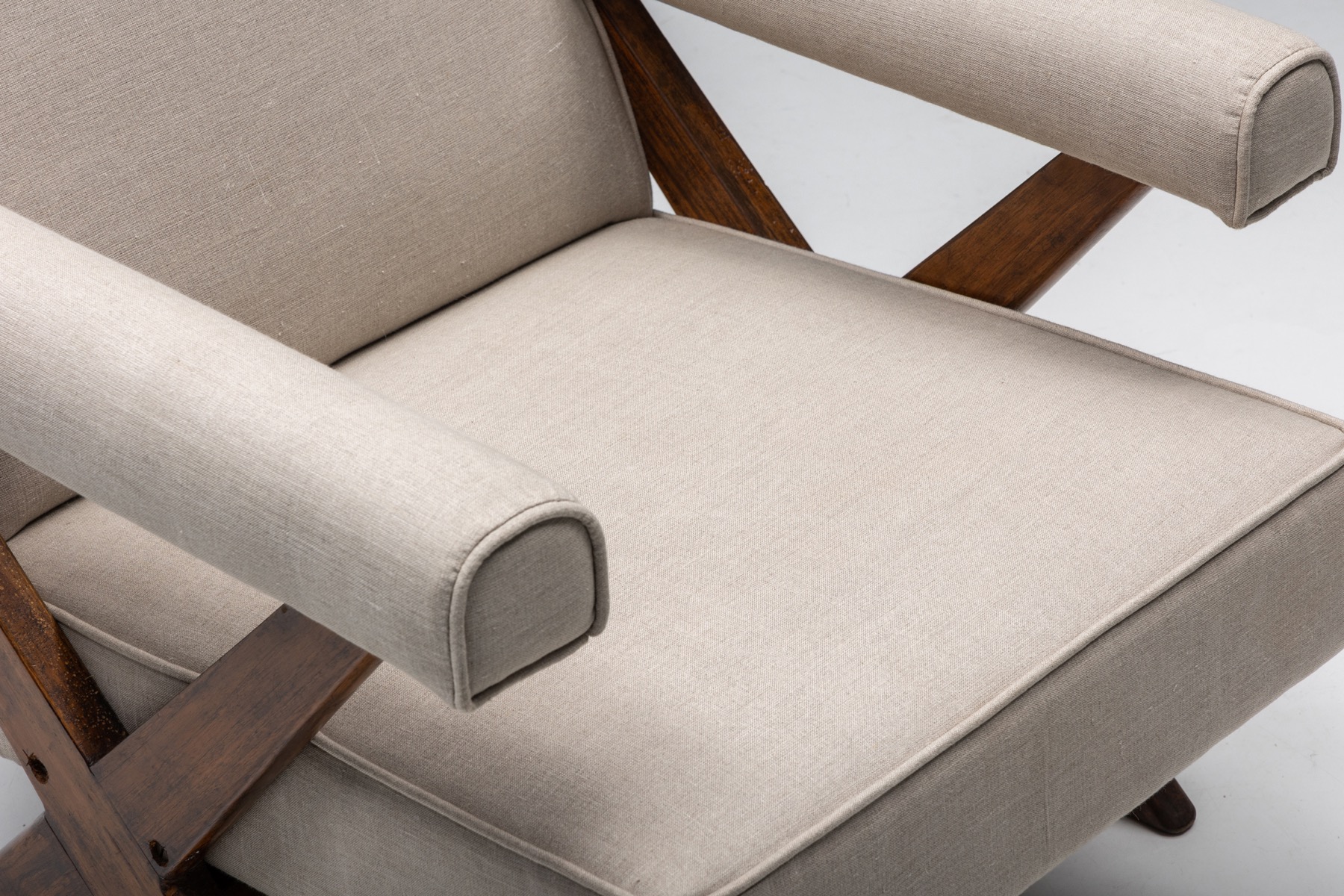 Lounge Chairs PJ-SI-48-A by Pierre Jeanneret - 1960's