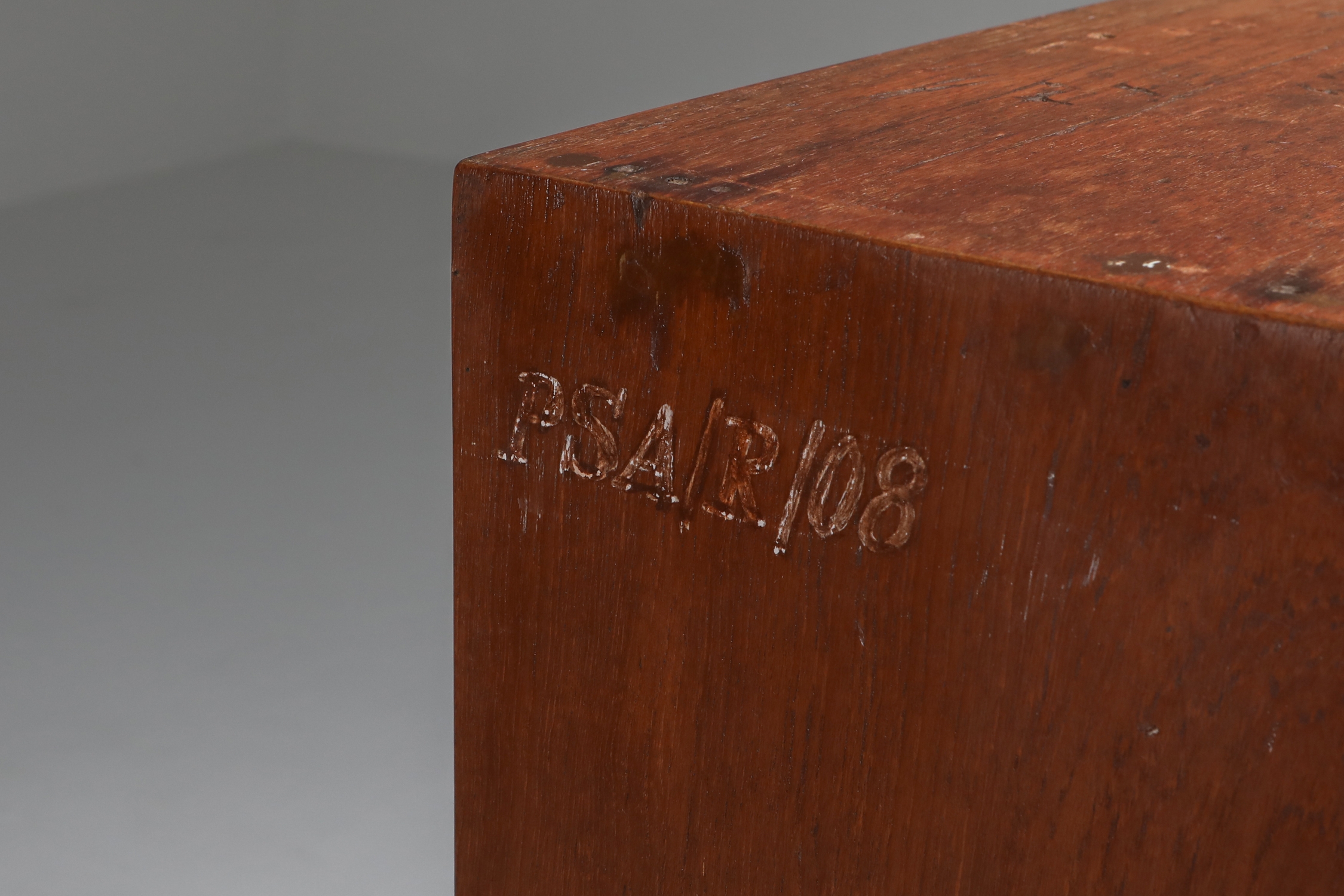 Pierre Jeanneret low etagere in teak - 1960's