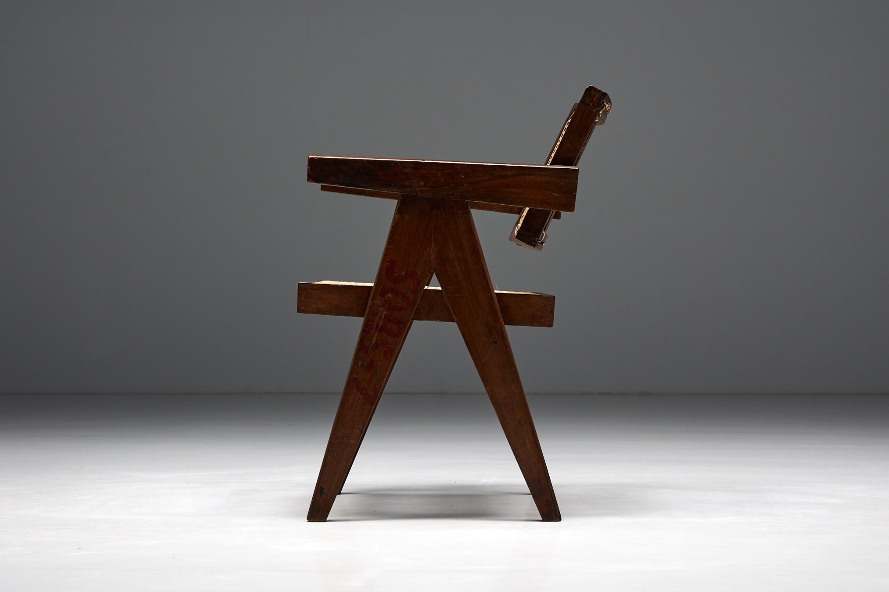 Office Cane Chairs by Pierre Jeanneret - 1955