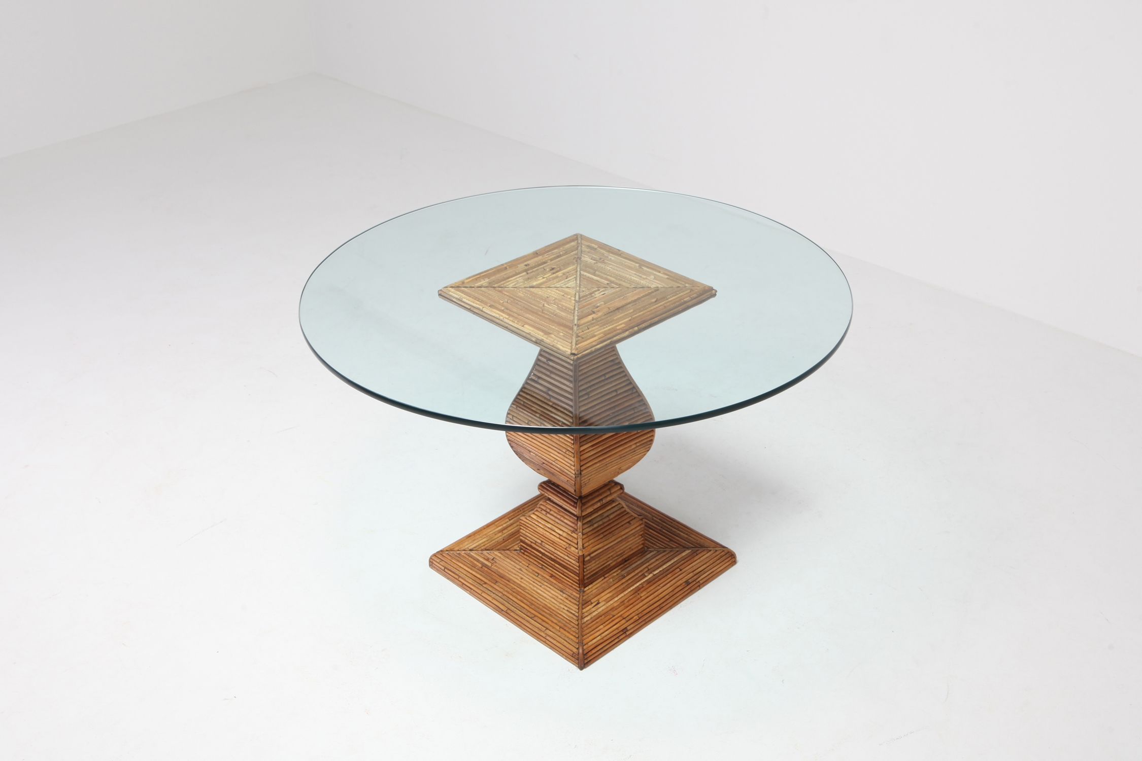 Vivai Del Sud Dining Table In The Style Of Gabriella Crespi - 1970s