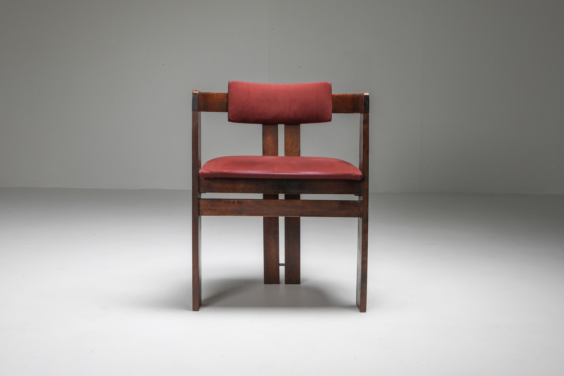 Pigreco Armchairs set of four with Bentwood Frames by Afra & Tobia Scarpa - 1960's