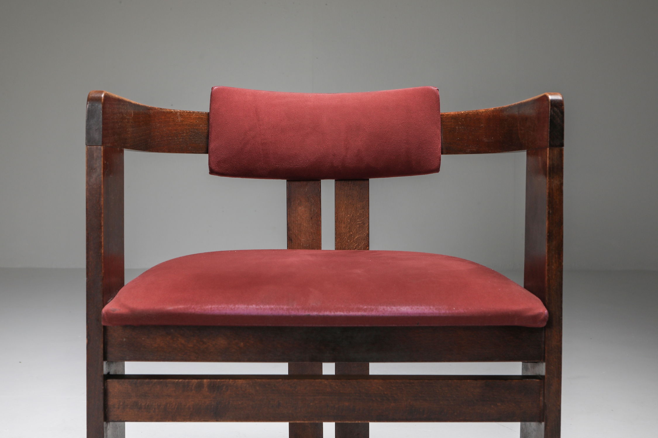 Pigreco Armchairs set of four with Bentwood Frames by Afra & Tobia Scarpa - 1960's
