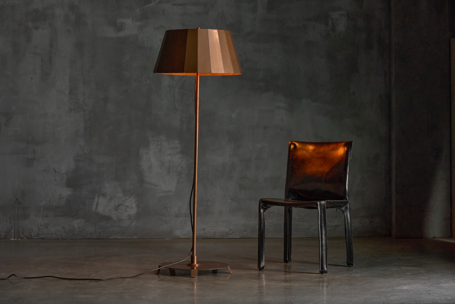 Plissé Floor Lamp by Piet Hein Eek, Netherlands – 2000s