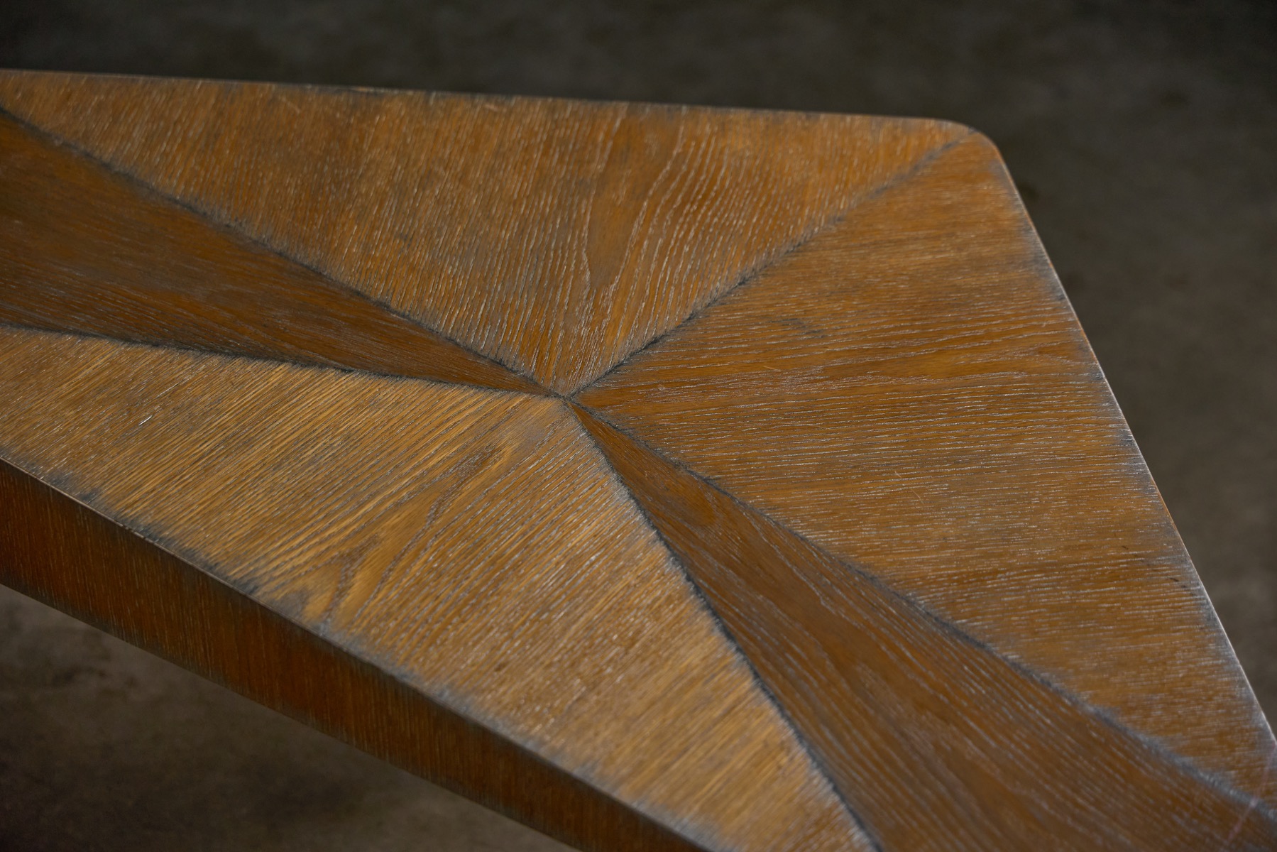 Postmodern Oak Nesting Coffee Tables, Italy - 1980s