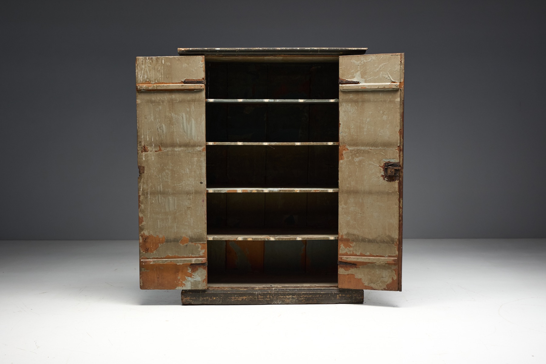 Vernacular Credenza Cabinet, Italy - circa 17th Century