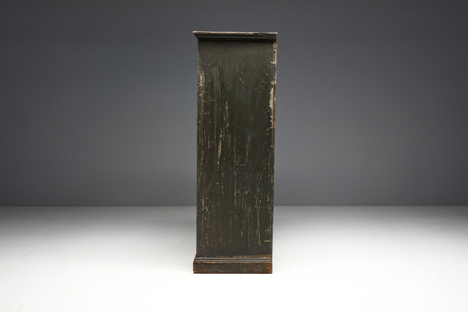 Vernacular Credenza Cabinet, Italy - circa 17th Century