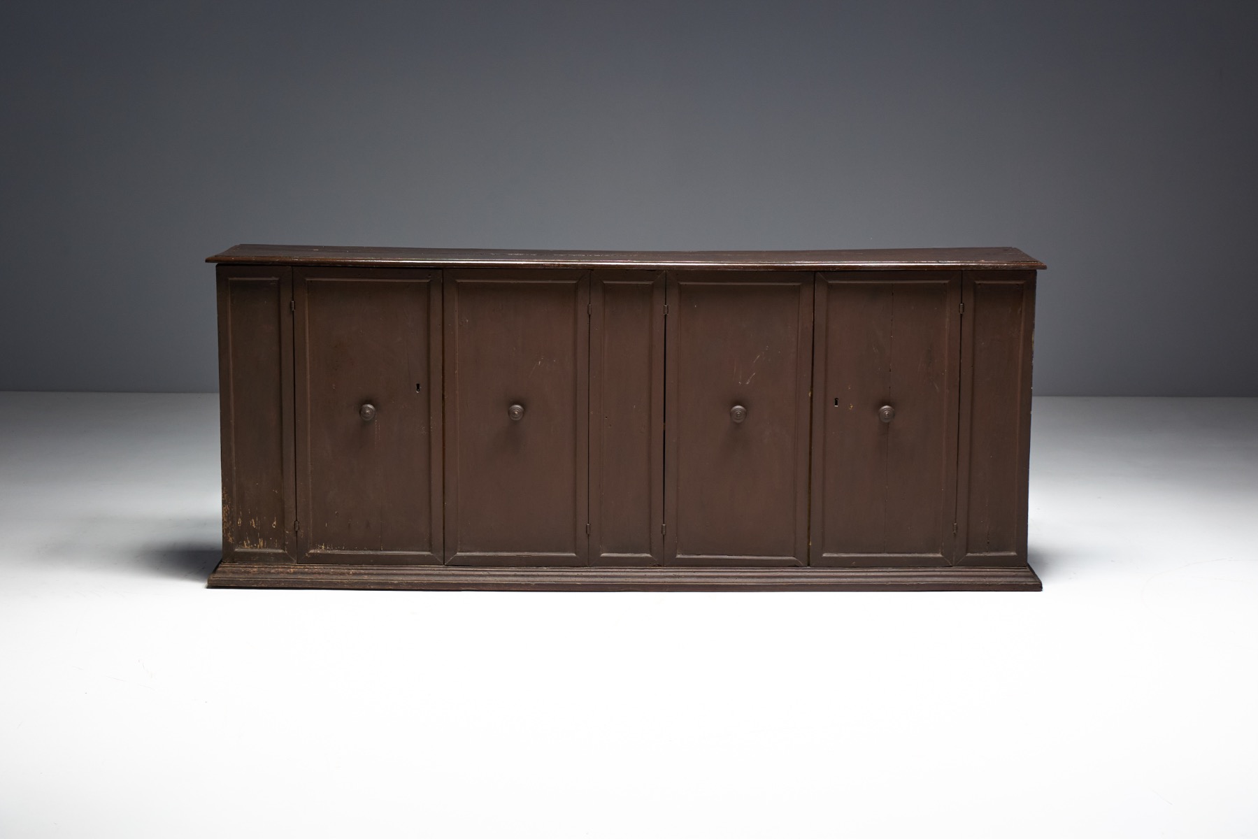 Vernacular Credenza Cabinet, Italy - Late 17th Century