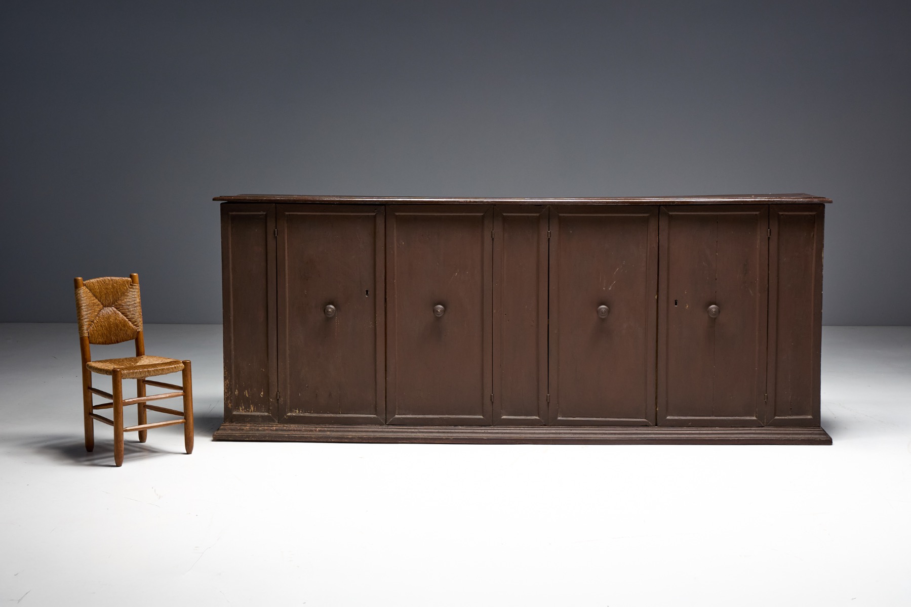 Vernacular Credenza Cabinet, Italy - Late 17th Century