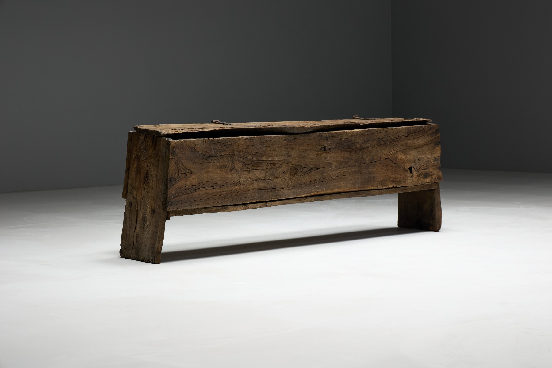 Primitive Folk Art Alpine Chest - 19th Century 