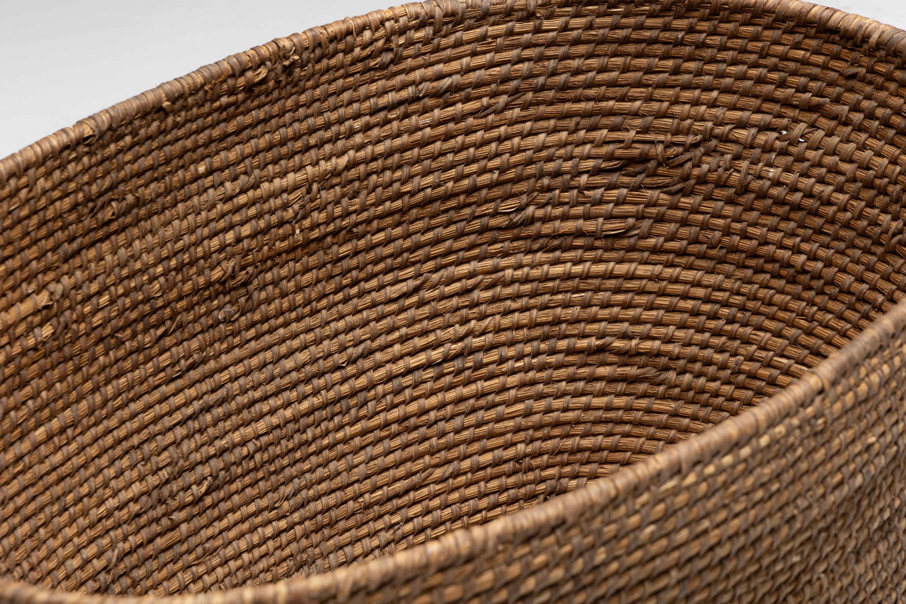 Primitive Folk Art Basket, France - 20th Century