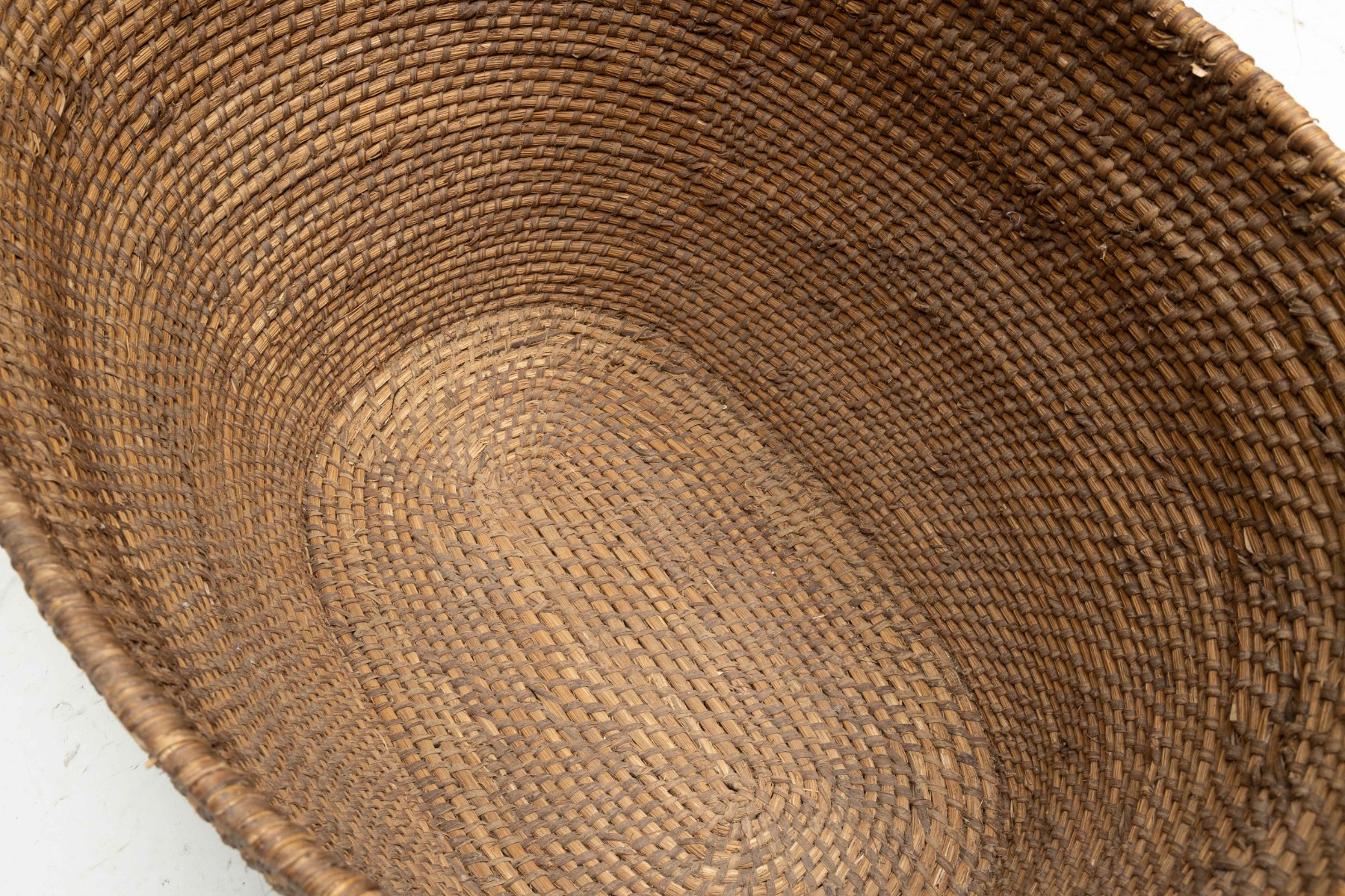 Primitive Folk Art Basket, France - 20th Century