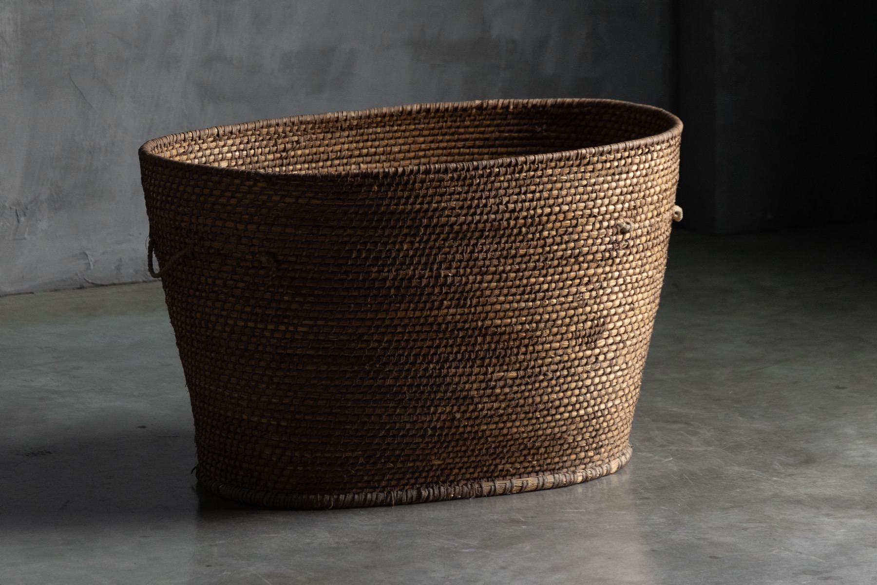 Primitive Folk Art Basket, France - 20th Century