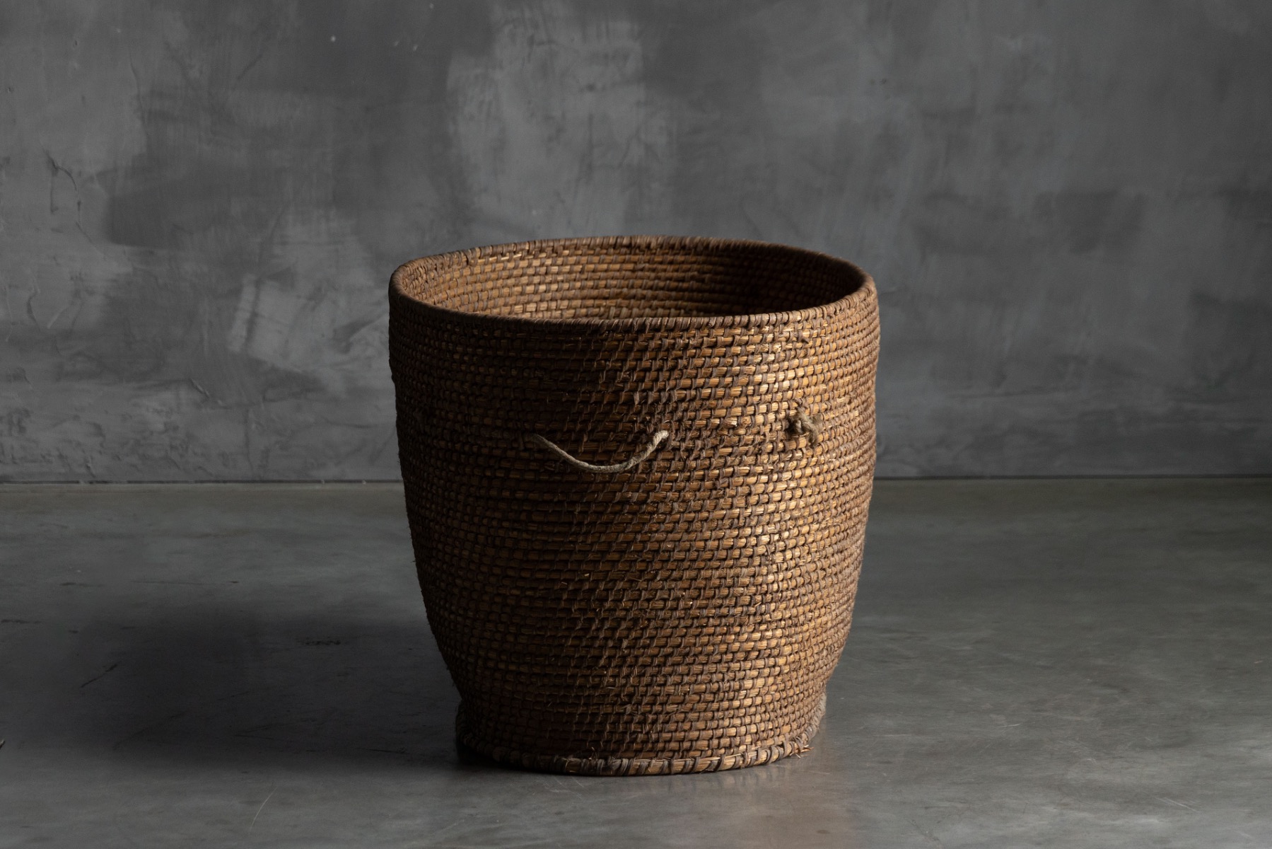Primitive Folk Art Basket, France - 20th Century