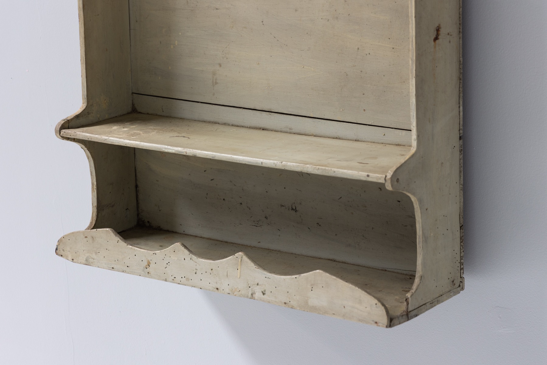 Primitive Folk Art Wall Shelf - 19th Century