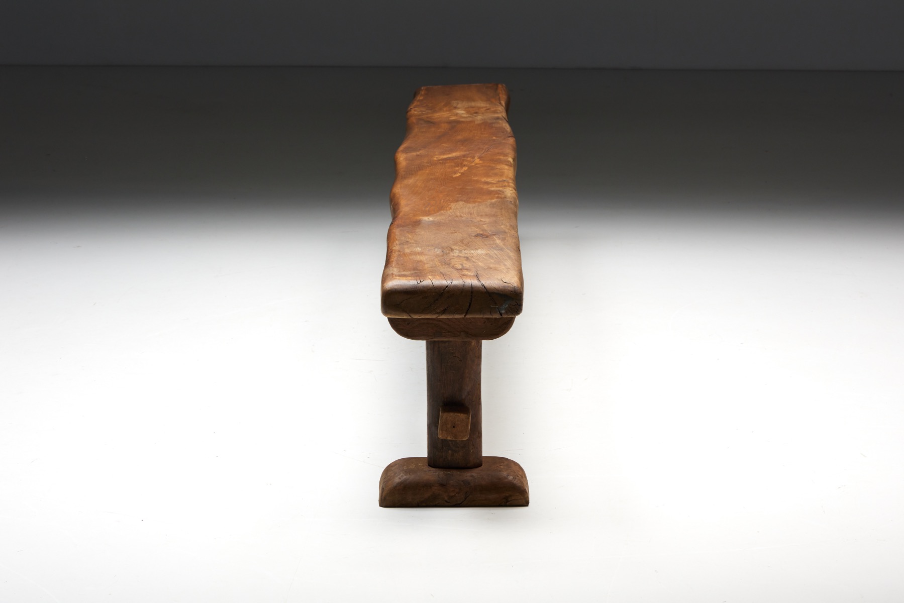 Primitive Wooden Bench - 1940s