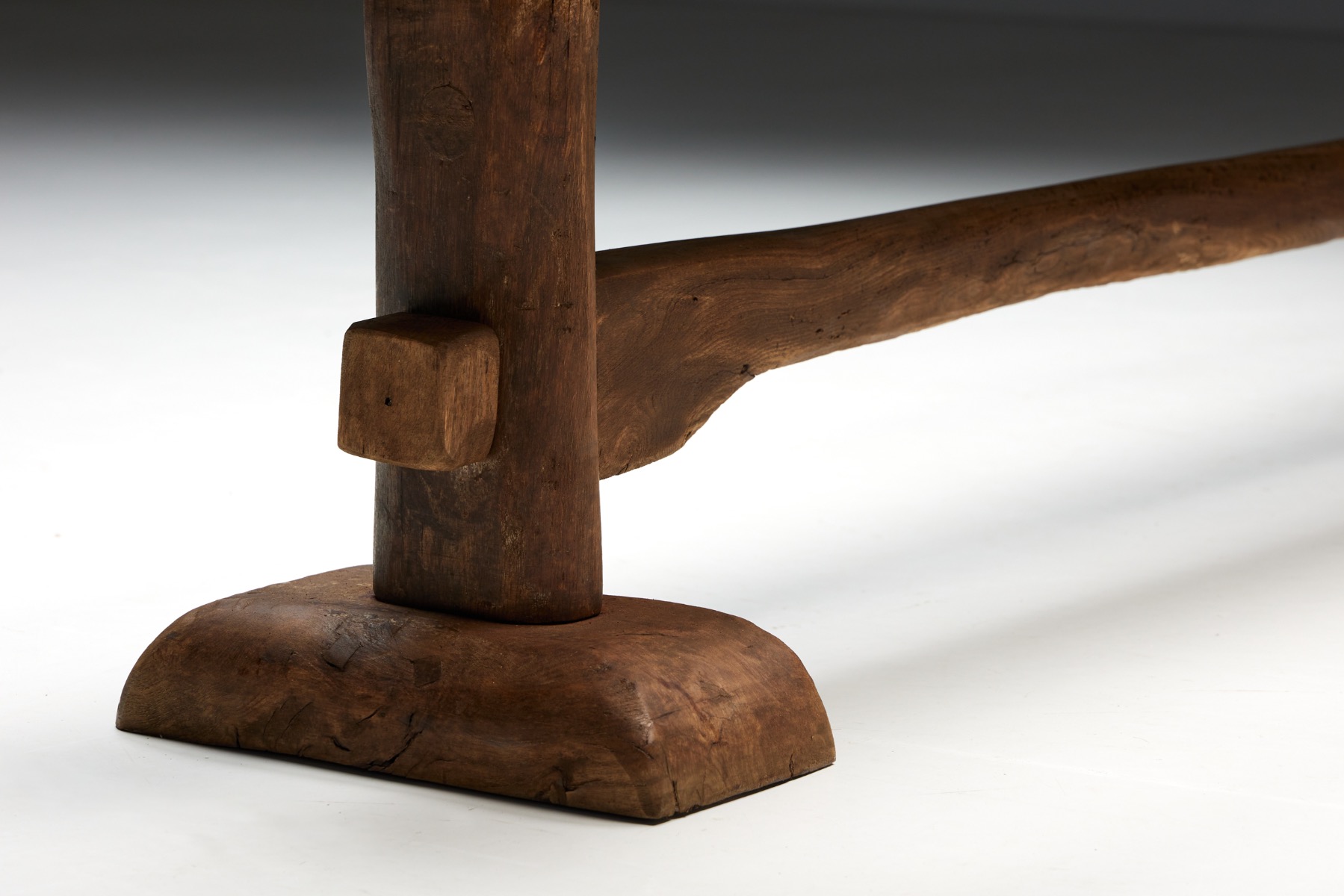 Primitive Wooden Bench - 1940s