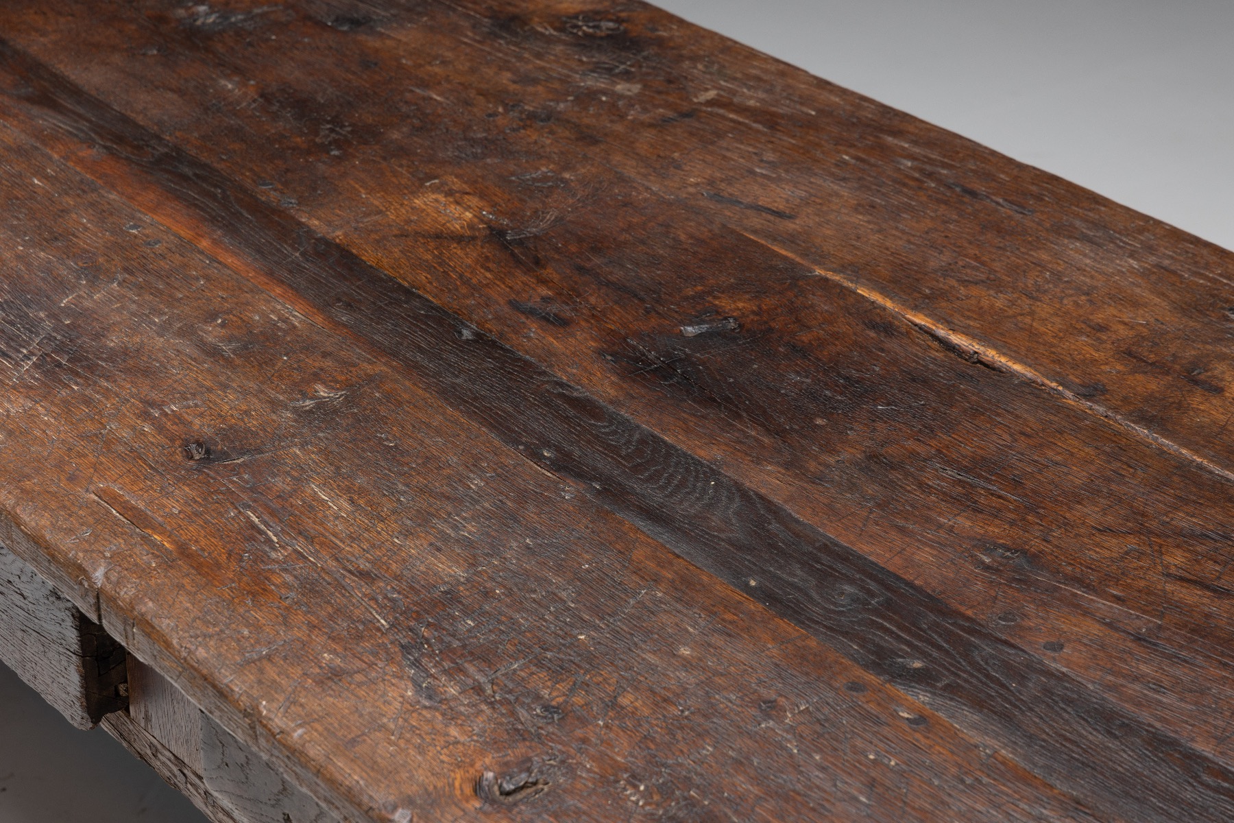 Primitive Wabi Sabi Dining Table - 19th Century