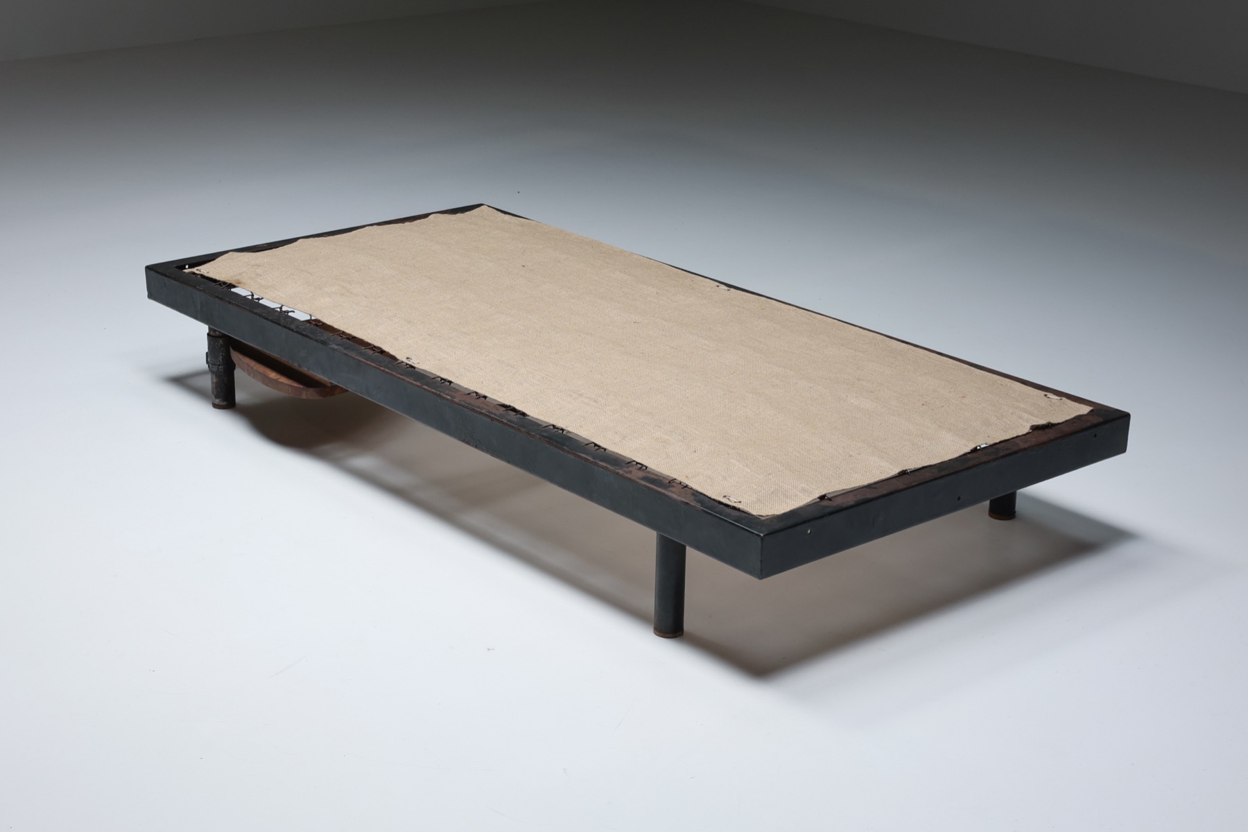 Daybed model S.C.A.L. designed by Jean Prouvé for Cité Cansado -1950's