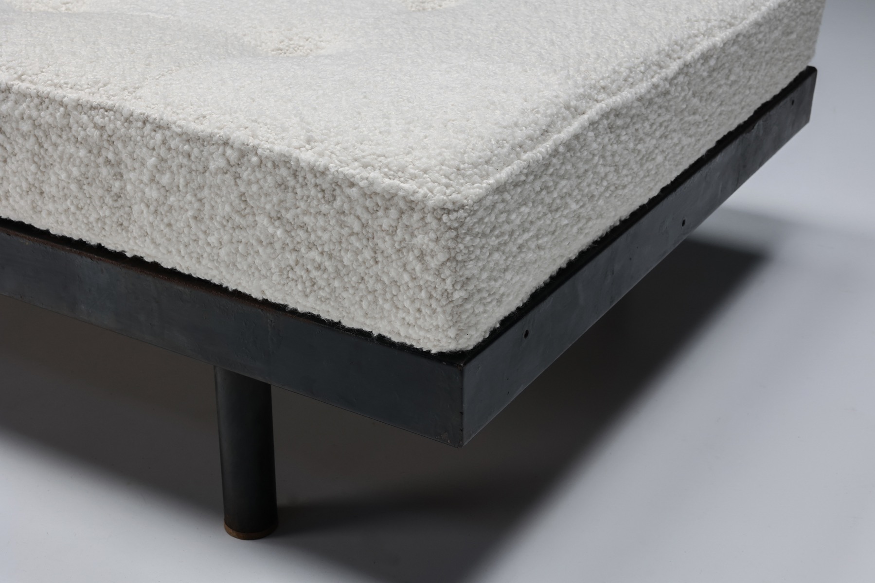 Daybed model S.C.A.L. designed by Jean Prouvé for Cité Cansado -1950's